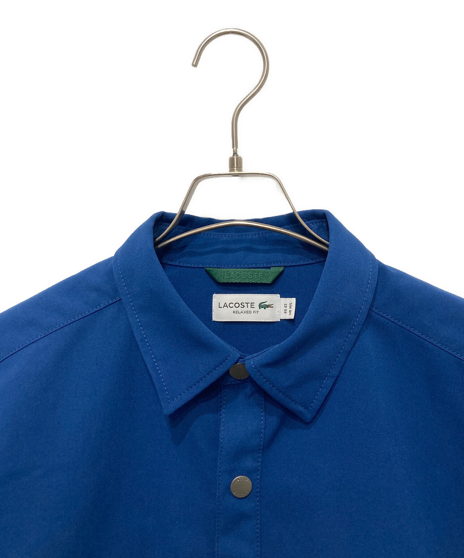 ラコステ　古着　4点セット 中古・古着通販】LACOSTE (ラコステ) 防風撥水シャツジャケット ブルー