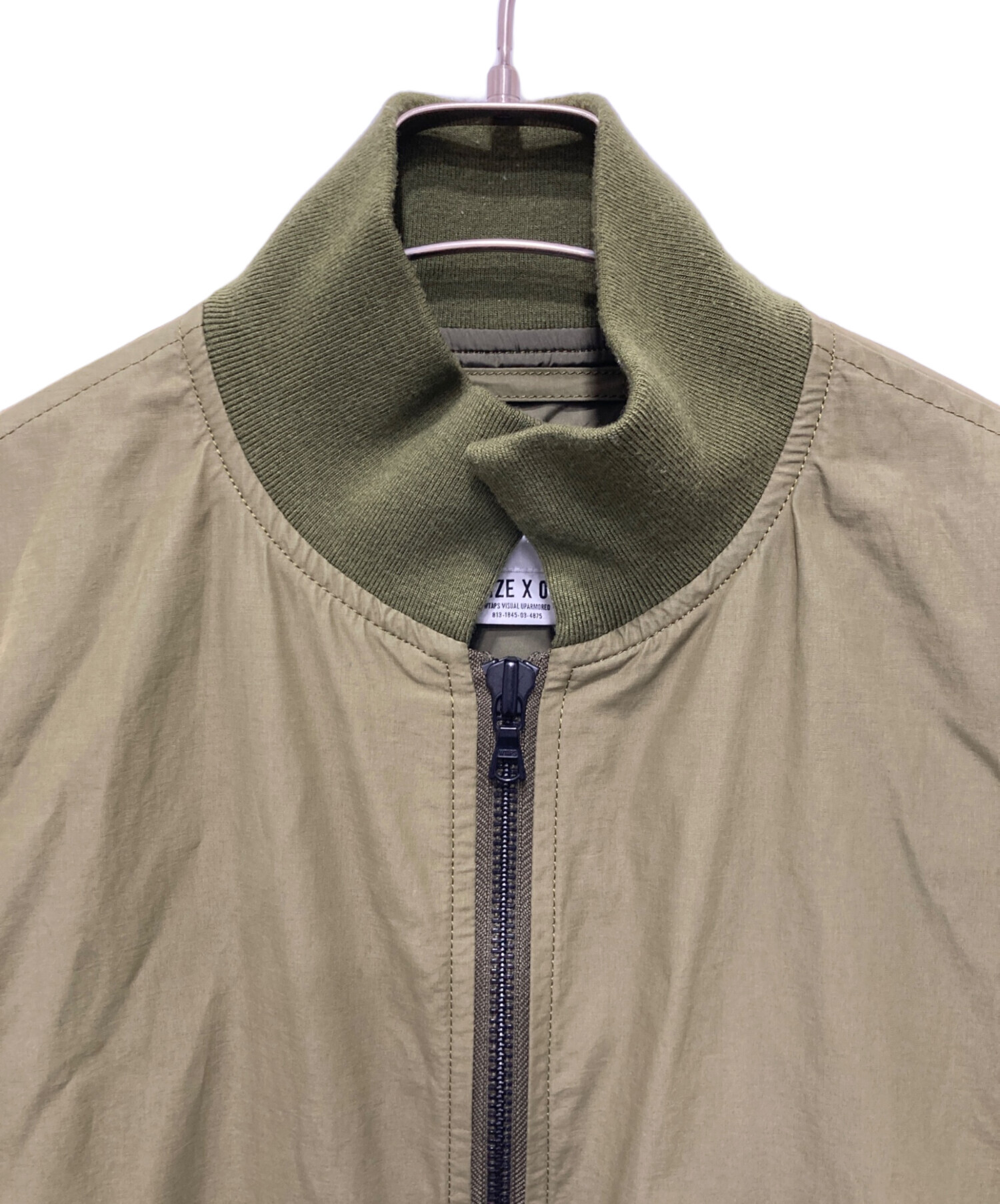 WTAPS ダブルタップス ブルゾン（その他） XL カーキ 【古着】【中古】【送料無料】 中古・古着通販】WTAPS (ダブルタップス) JACKET / NYCO. TUSSAH