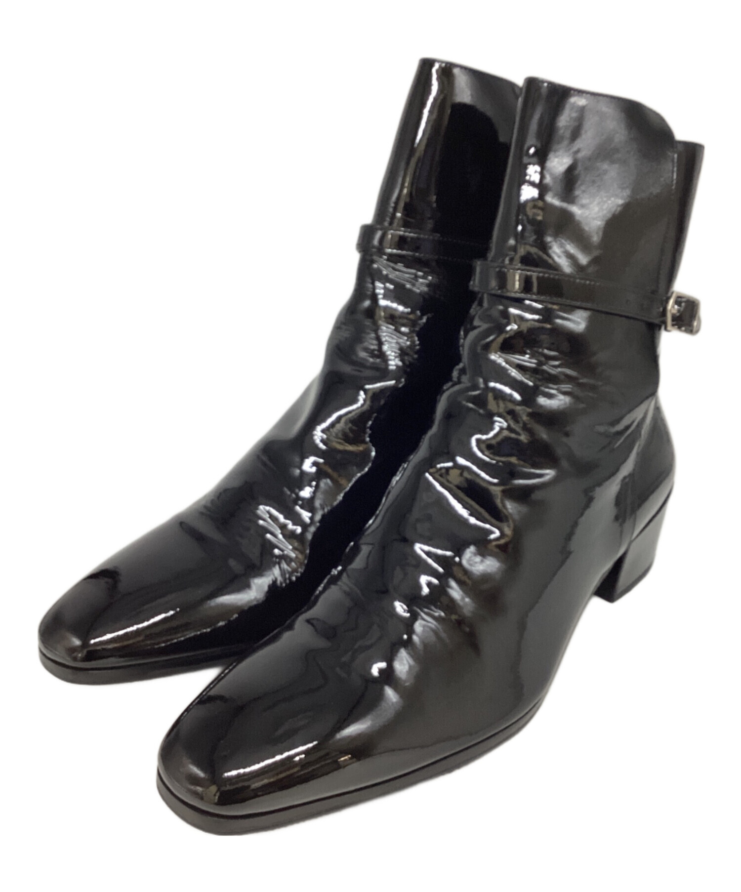 SAINT LAURENT PARIS ブーツ EU44(29cm位) 【古着】【中古】 中古・古着通販】Saint Laurent Paris (サンローランパリ) テリー