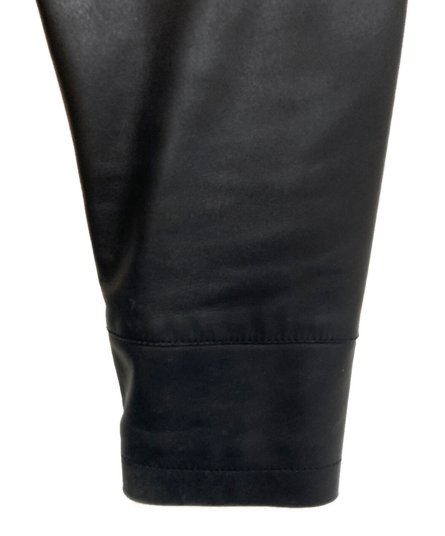 中古・古着通販】dunhill (ダンヒル) シングルライダースジャケット