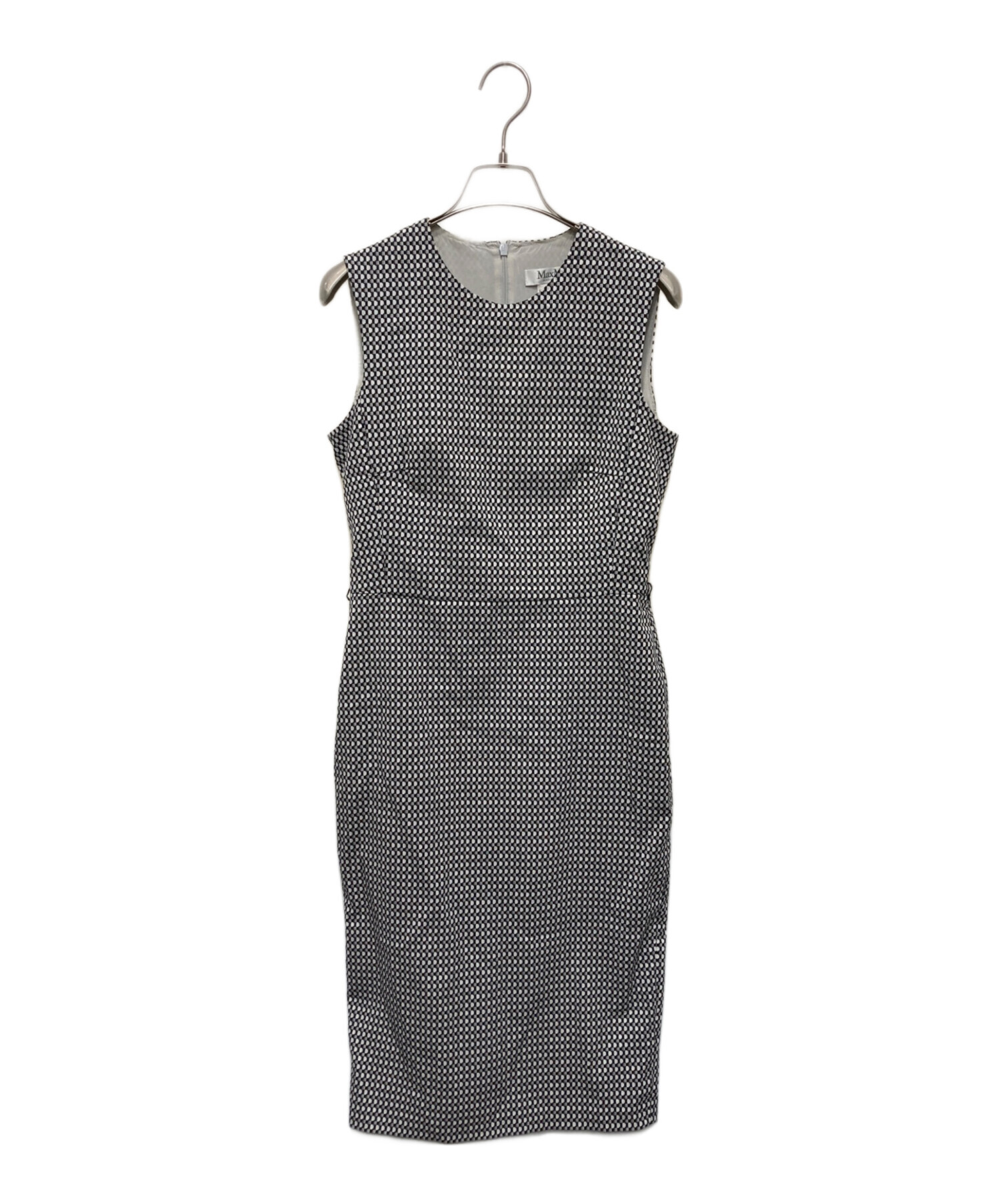 中古・古着通販】MaxMara (マックスマーラ) ノースリーブワンピース