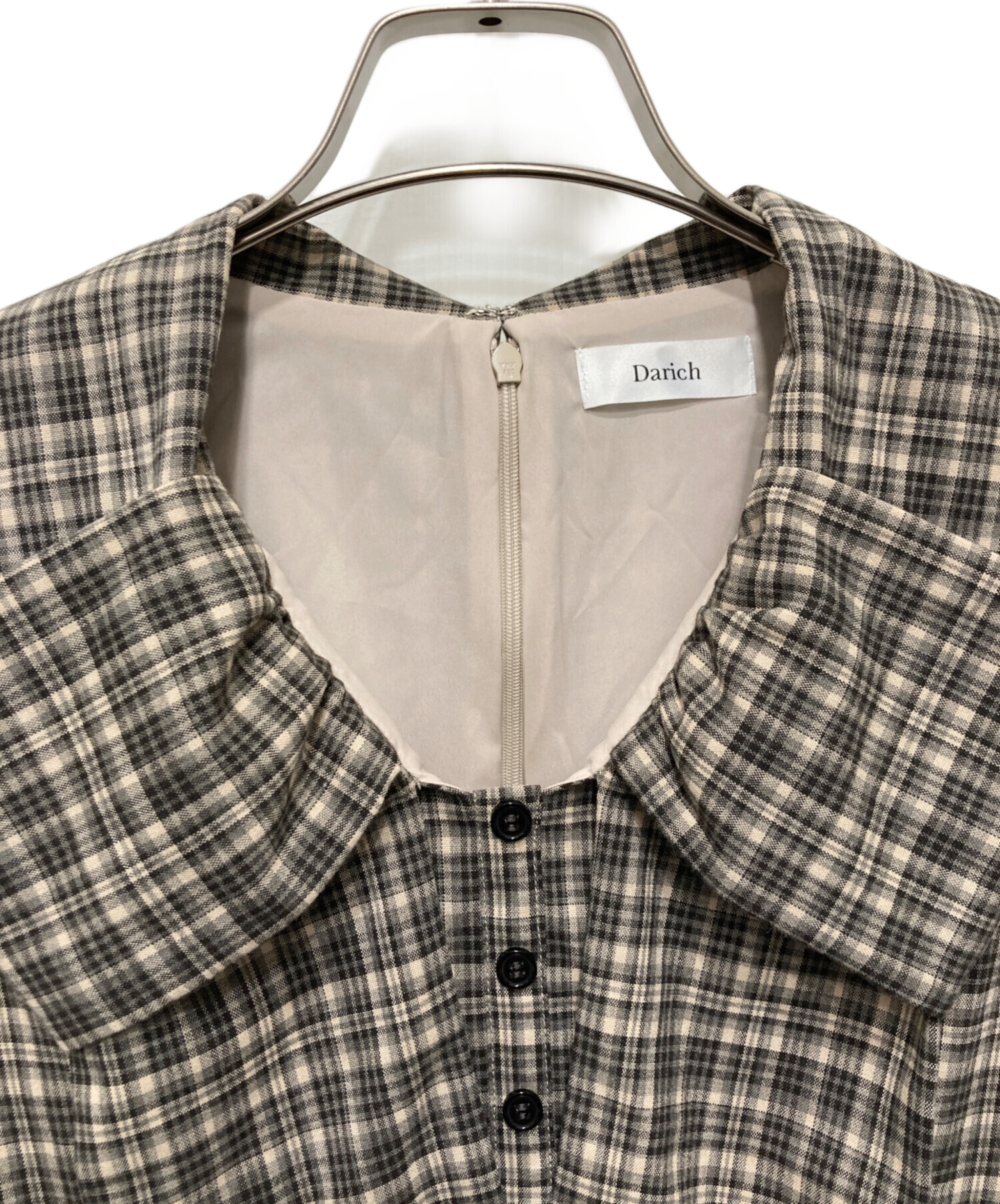 中古・古着通販】Darich (ダーリッチ) ビッグリボンバルーンチェック
