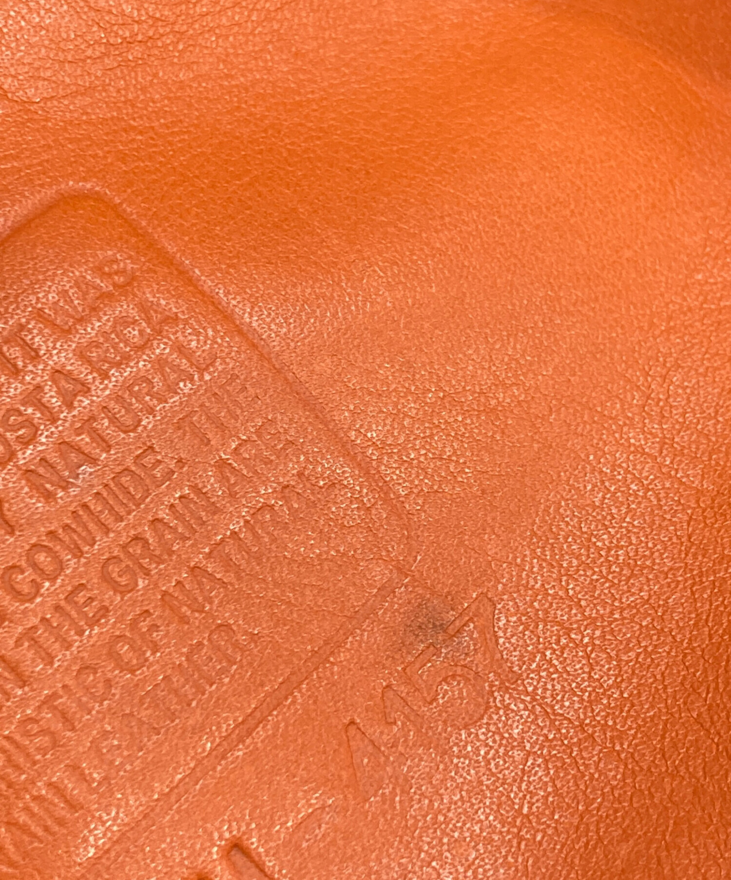 中古・古着通販】COACH (コーチ) レザートートバッグ オレンジ