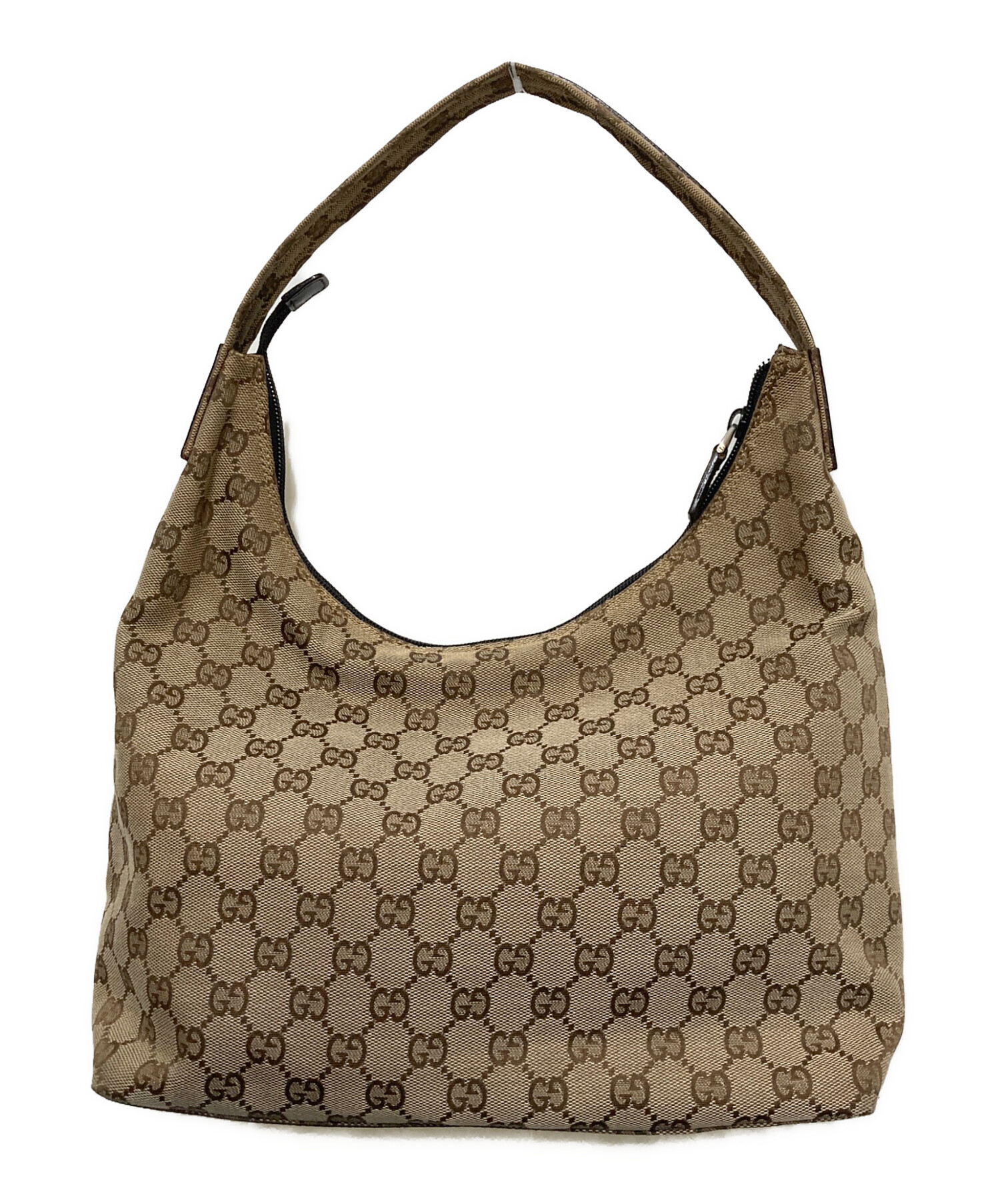 中古・古着通販】GUCCI (グッチ) GGキャンバスワンショルダーバッグ