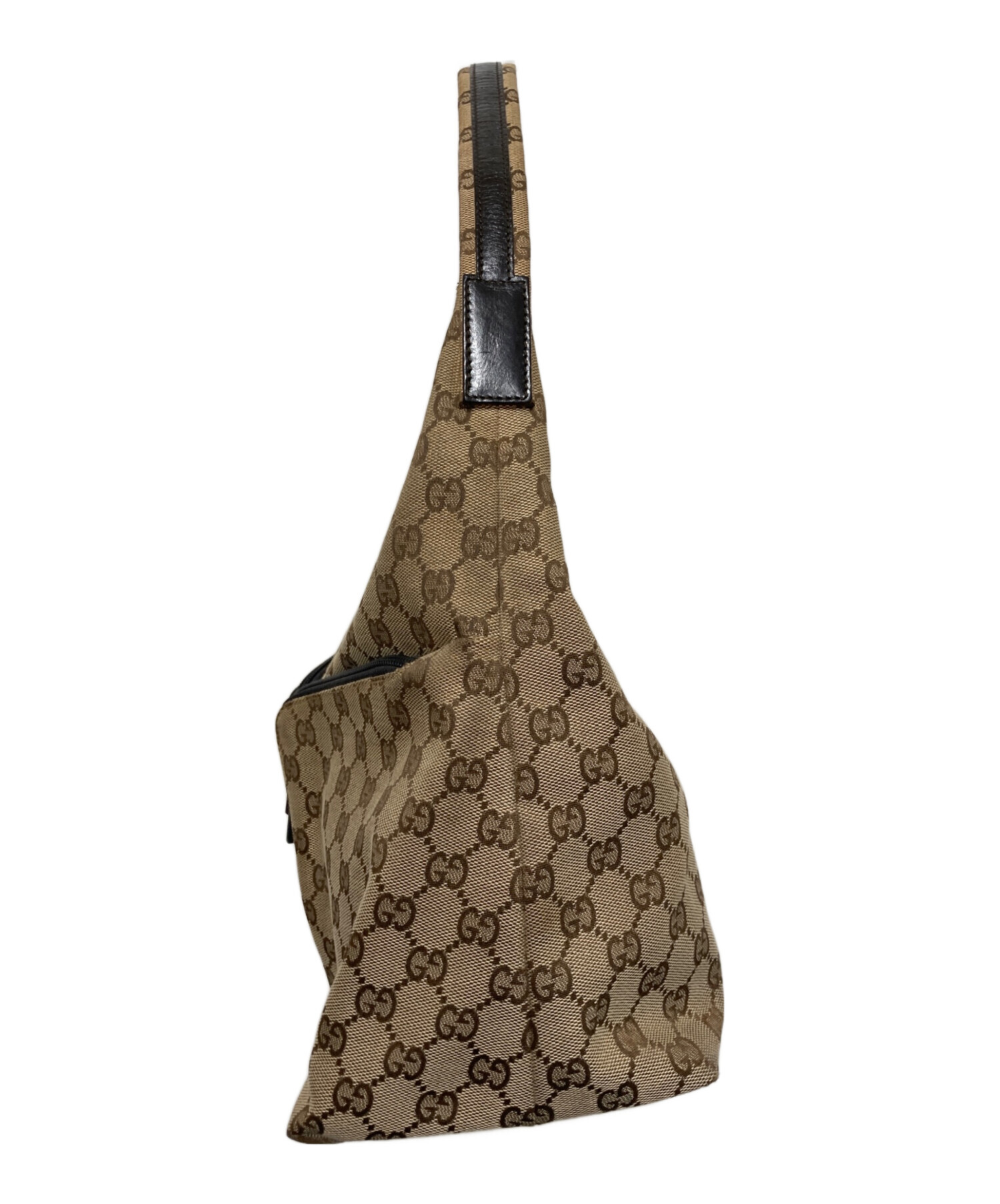 中古・古着通販】GUCCI (グッチ) GGキャンバスワンショルダーバッグ