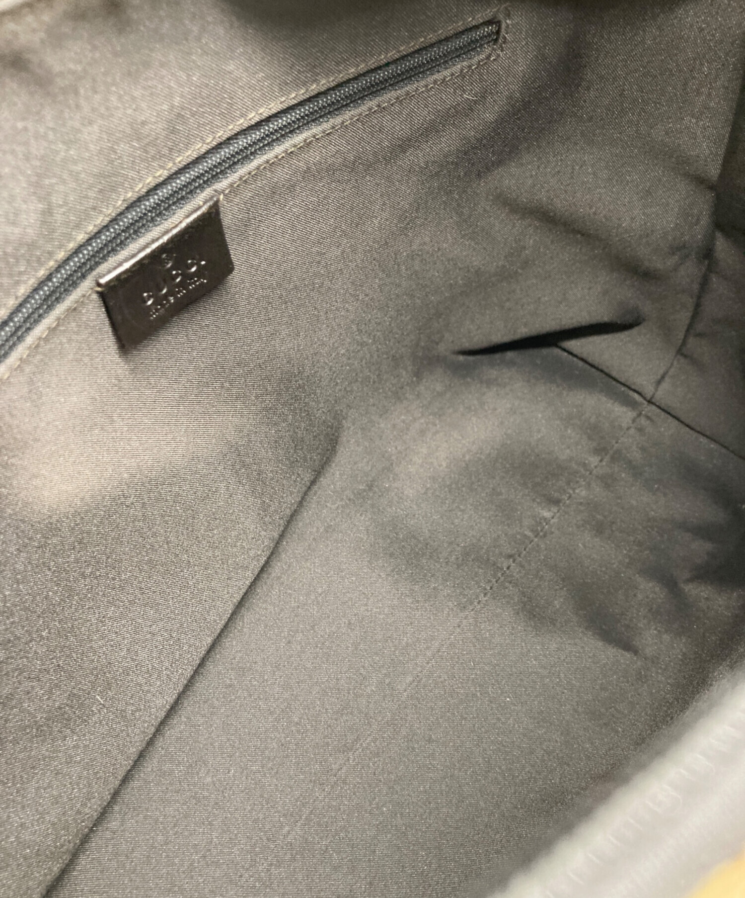 中古・古着通販】GUCCI (グッチ) GGキャンバスワンショルダーバッグ