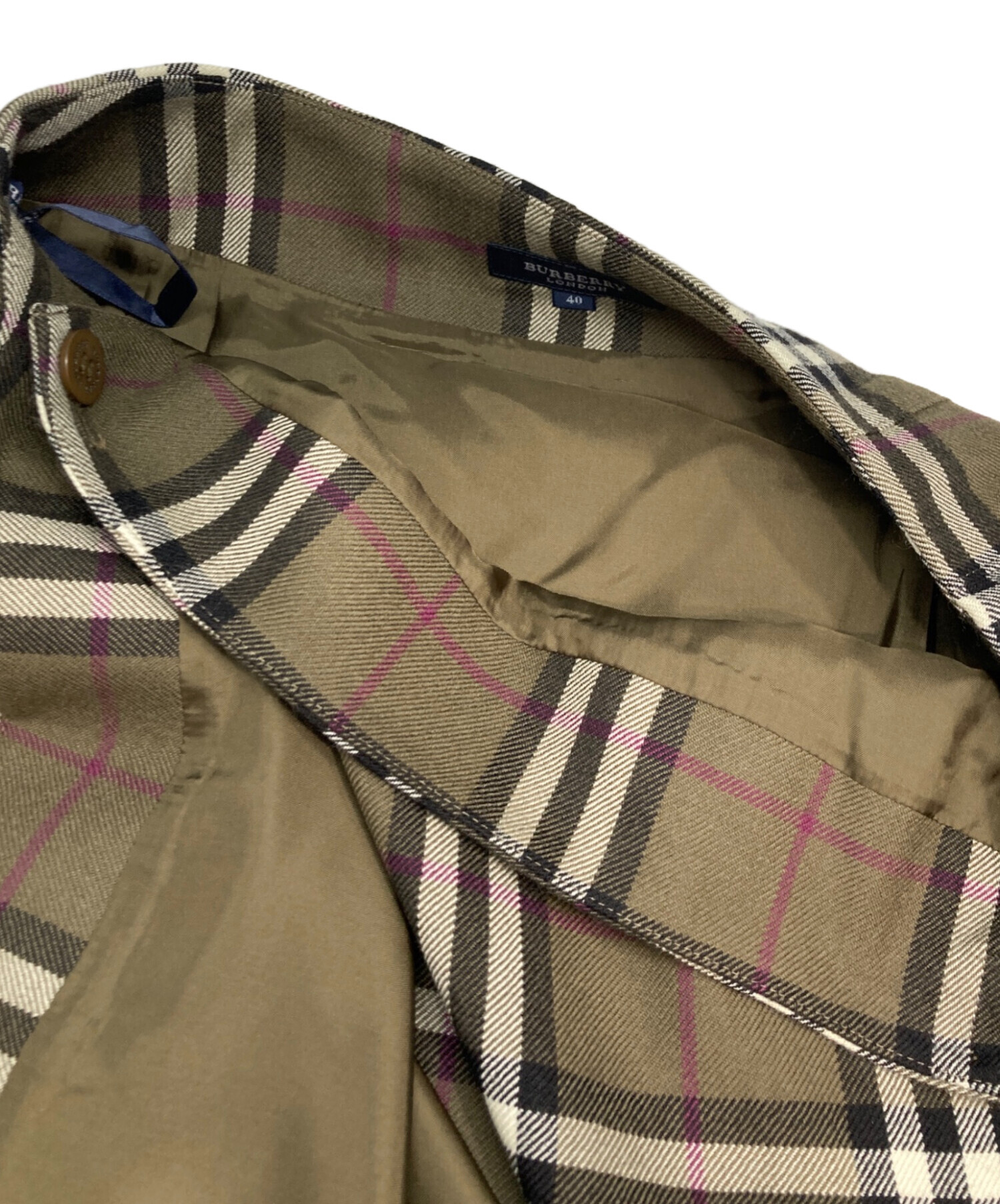 中古・古着通販】BURBERRY LONDON (バーバリーロンドン) ウールキルト