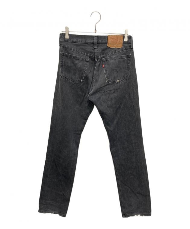 中古・古着通販】LEVI'S (リーバイス) 80's 先染め501ブラックデニム