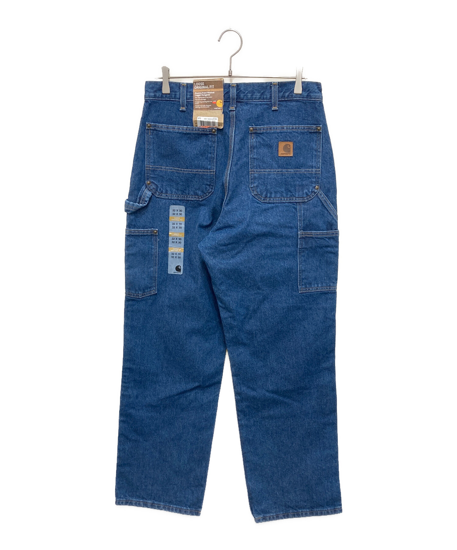 中古・古着通販】CarHartt (カーハート) DOUBLE FRONT LOGGER DUNGAREE