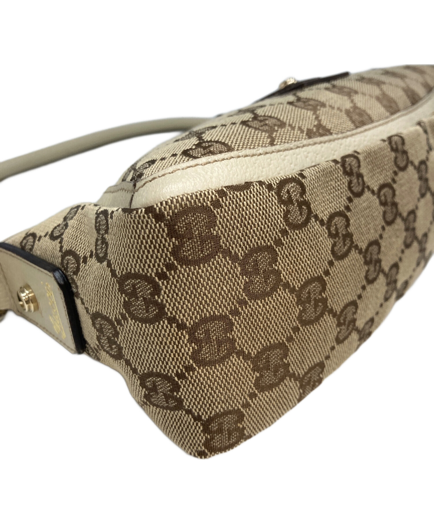 中古・古着通販】GUCCI (グッチ) ワンショルダーバッグ ブラウン