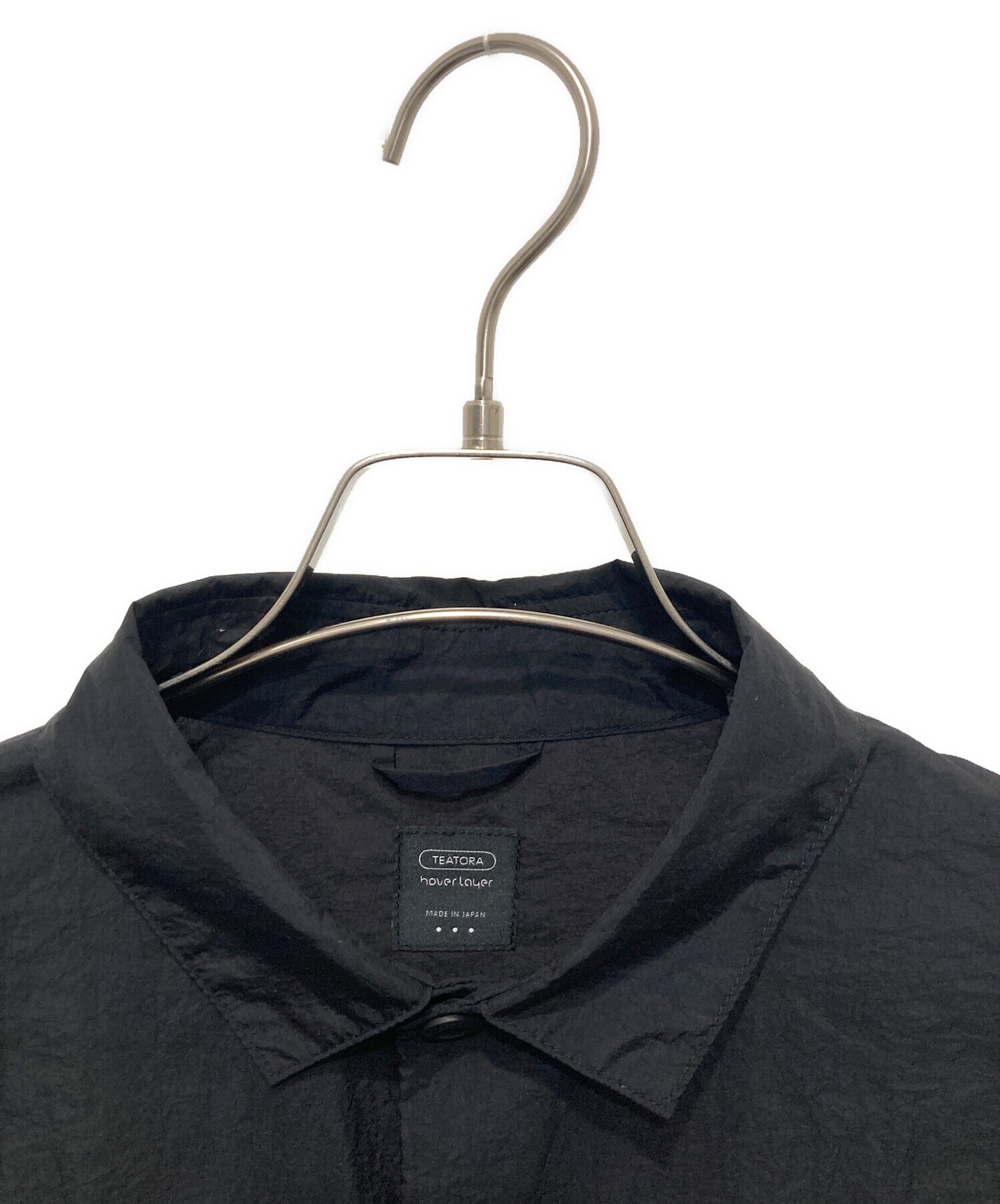 TEATORA CARTRIDGE SHIRT HL 3 ブラック 未使用品 中古・古着通販】TEATORA (テアトラ) CARTRIDGE SHIRT S/S HL ブラック