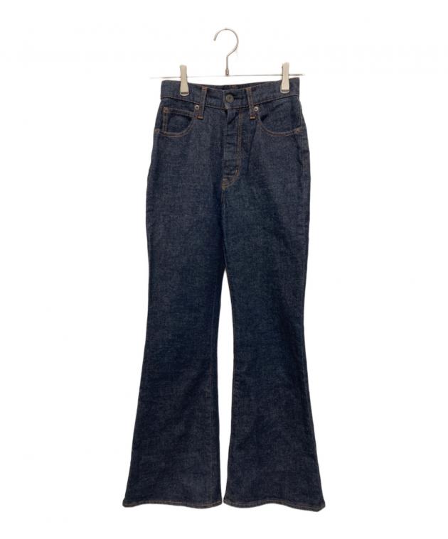 中古・古着通販】moussy (マウジー) MVS FLARE インディゴ サイズ:24