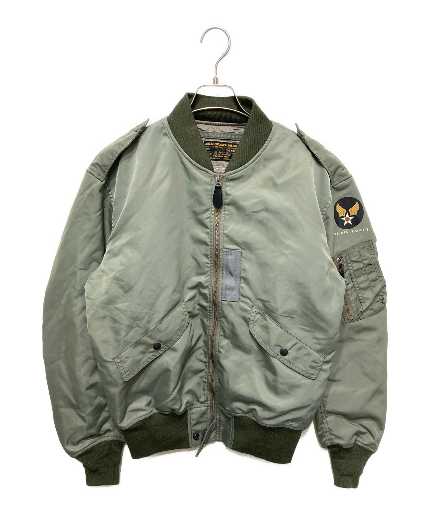 中古・古着通販】HOUSTON (ヒューストン) L-2B フライトジャケット