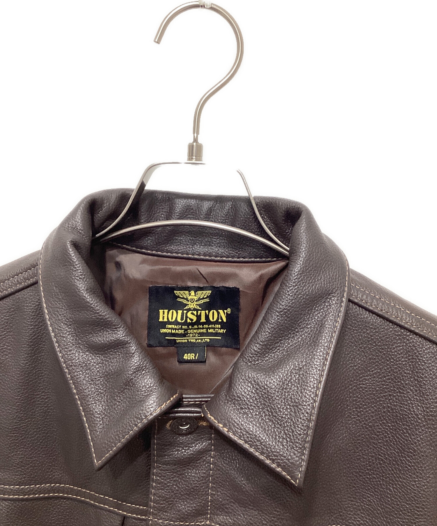 中古・古着通販】HOUSTON (ヒューストン) カウレザートラック