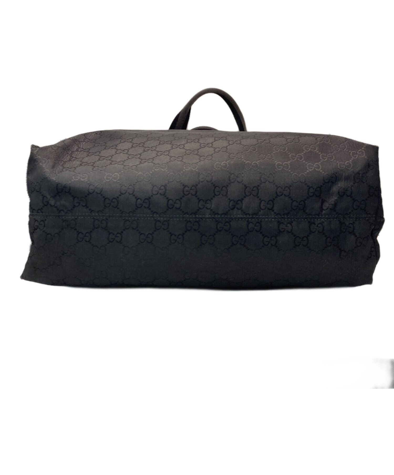 ■ a1769 GUCCI トートバッグ ナイロン ブラック　ハンドバッグ 中古・古着通販】GUCCI (グッチ) GGナイロン トートバッグ ブラック