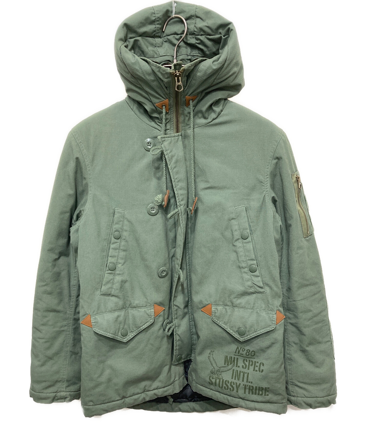 中古・古着通販】stussy (ステューシー) N‐3Bミリタリージャケット