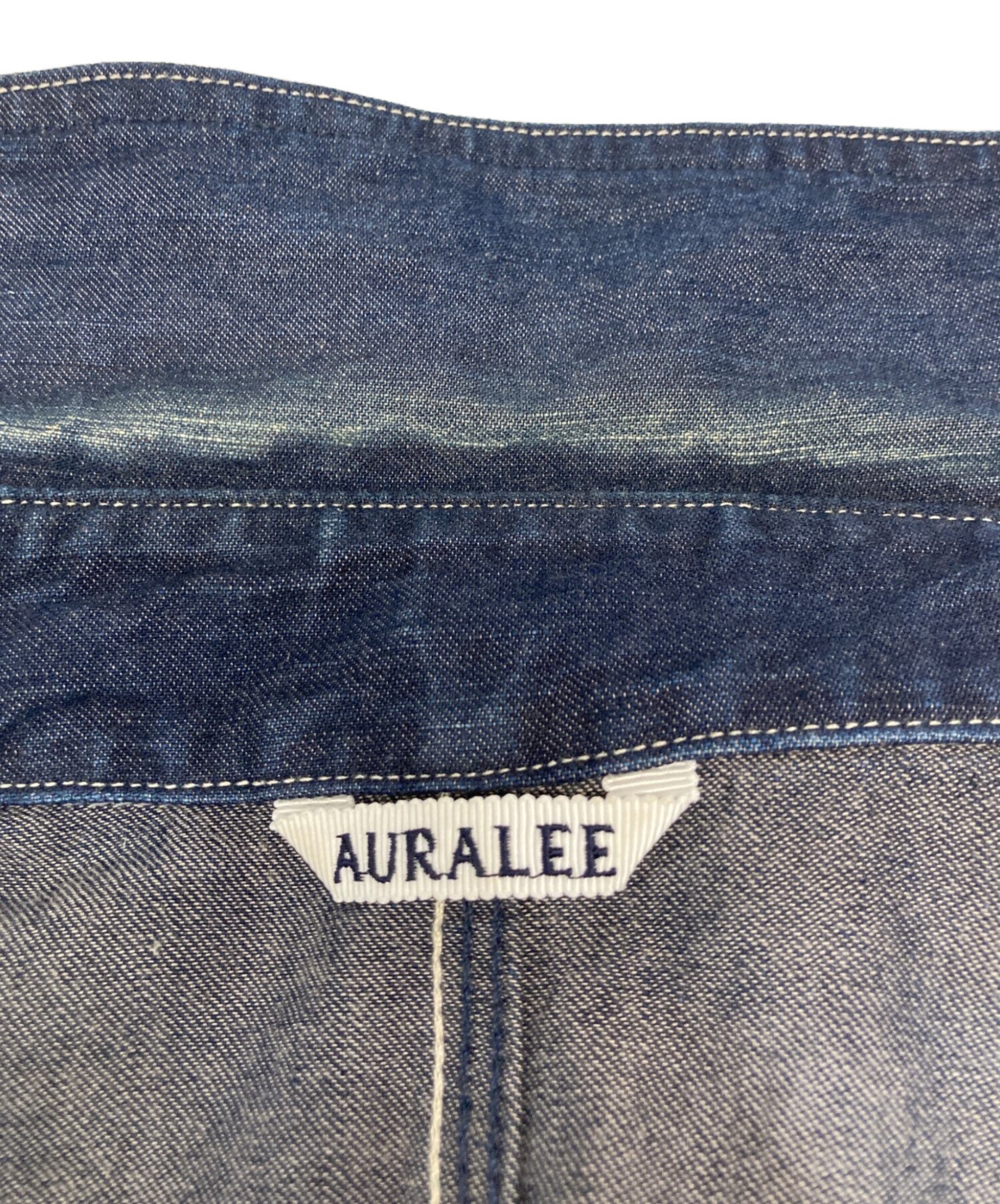 中古・古着通販】AURALEE (オーラリー) HARD TWIST LIGHT DENIM SHIRTS