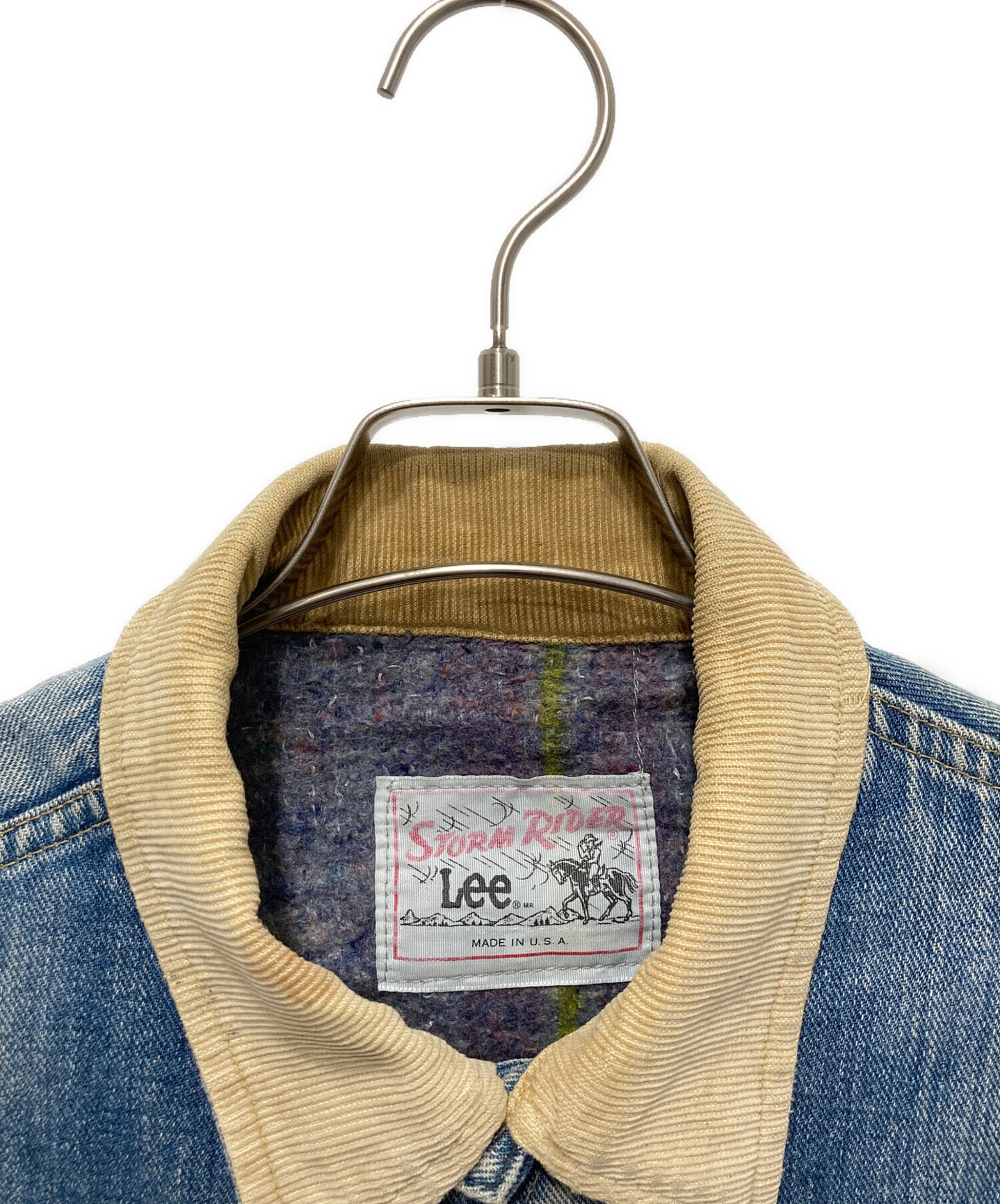 中古・古着通販】LEE (リー) 80s STORM RIDER デニムジャケット／80s