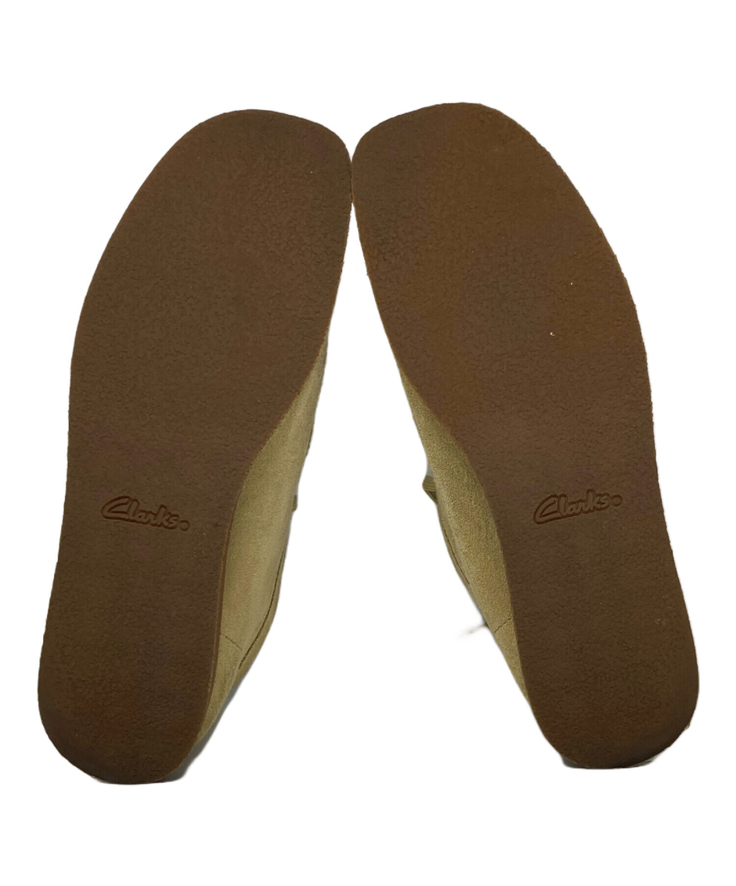 クラークス　ワラビー　ベージュ　US10 28cm 未使用品 中古・古着通販】CLARKS (クラークス) Wallabee／ワラビー ベージュ