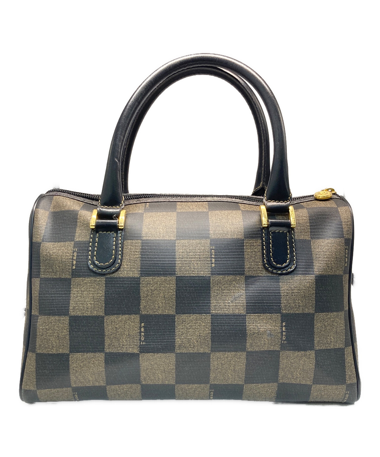 中古・古着通販】FENDI (フェンディ) ペカン柄ミニボストンバッグ