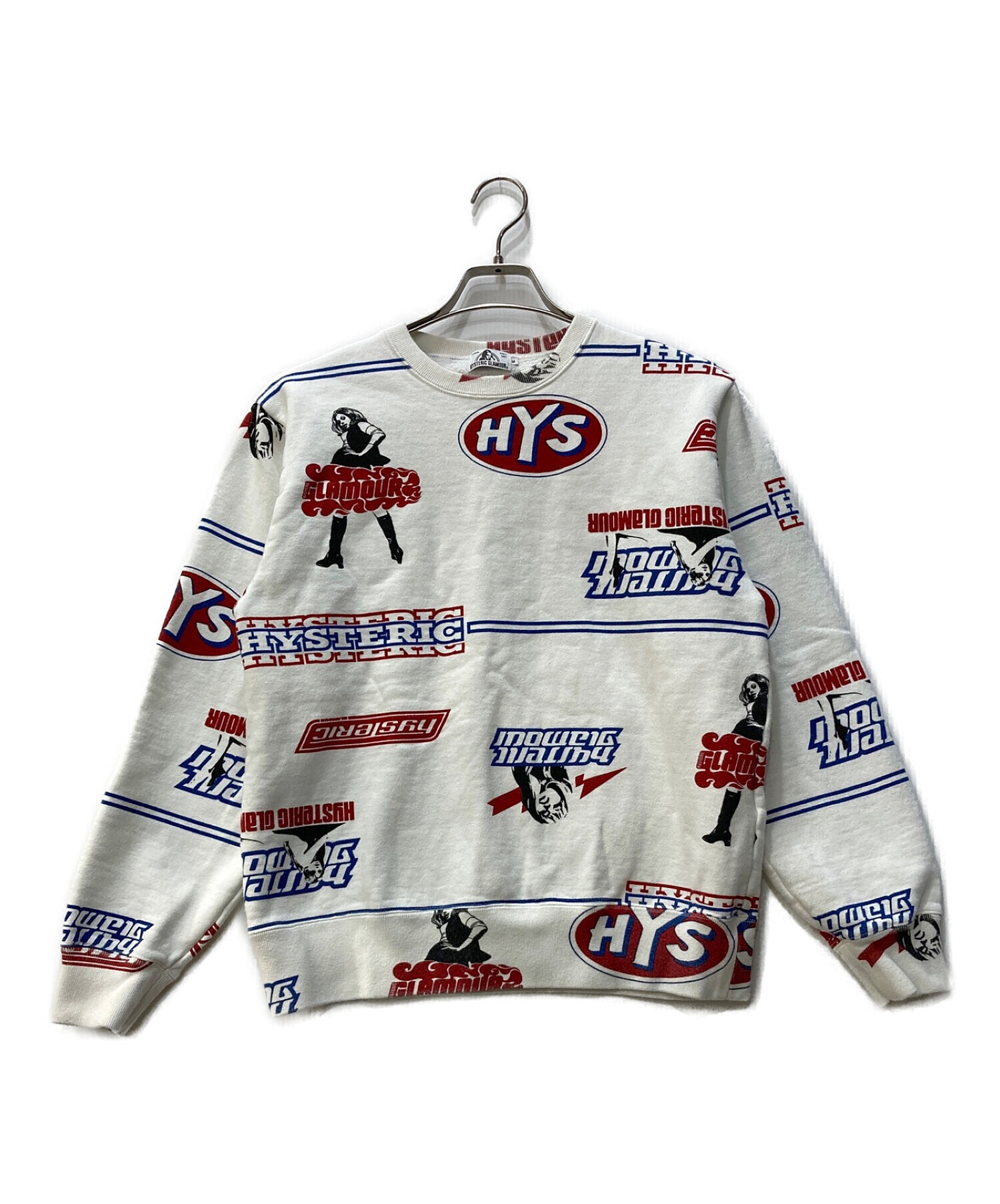 hysteric glamour ヌードタグ 80s スウェット hysteric glamour ヌードタグ 80s スウェット HYSTERIC GLAMOUR スウェット