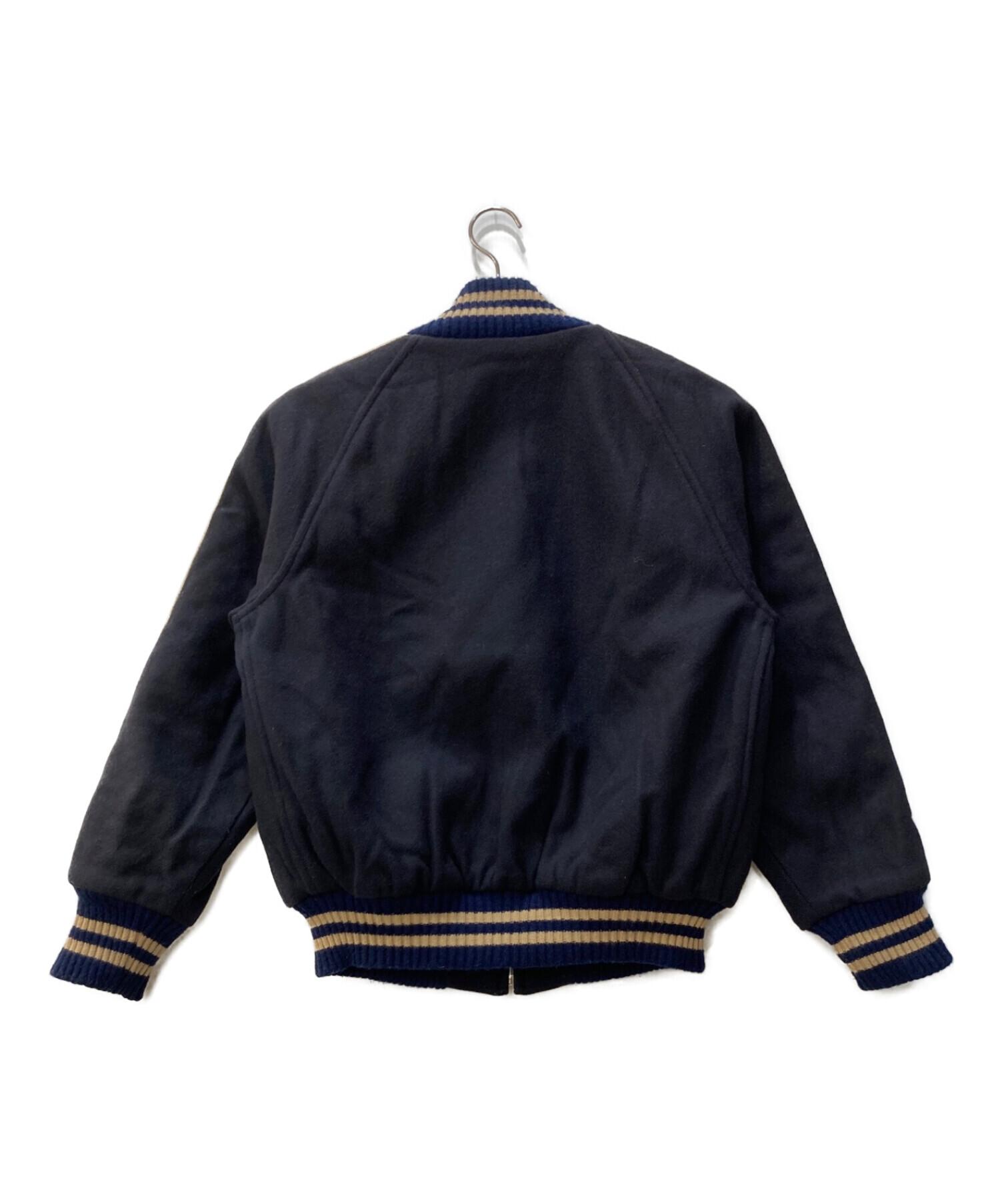 中古・古着通販】HEWITT (ヒューイット) USA製スタジャン ネイビー