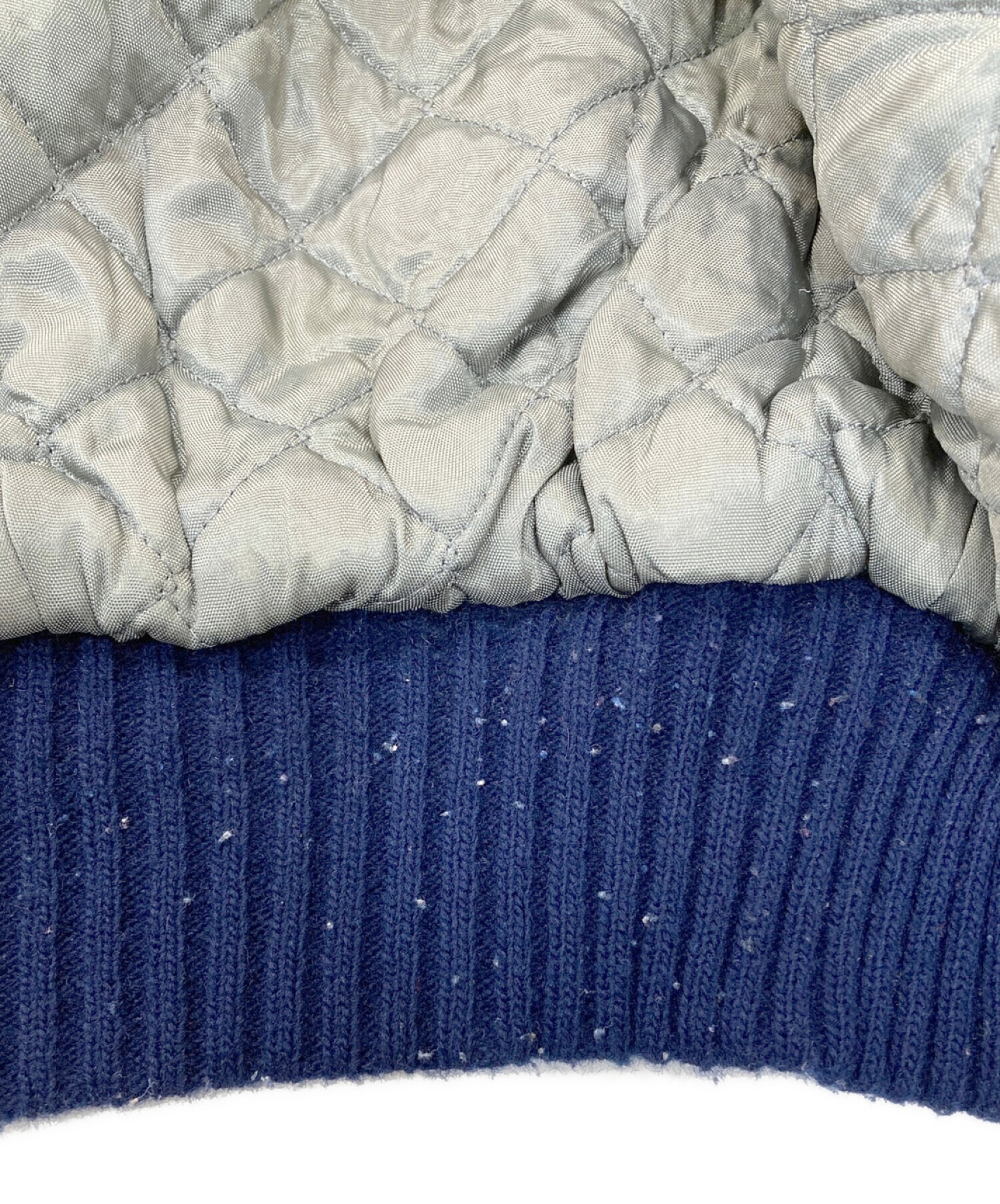 中古・古着通販】HEWITT (ヒューイット) USA製スタジャン ネイビー