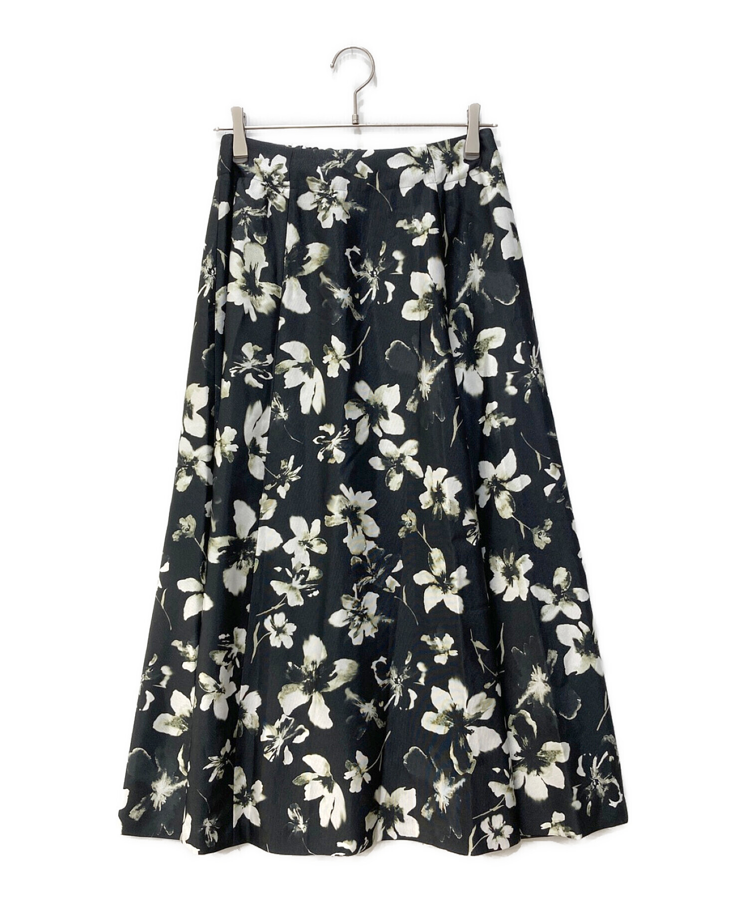 中古・古着通販】Noble (ノーブル) フォトフラワープリントスカート