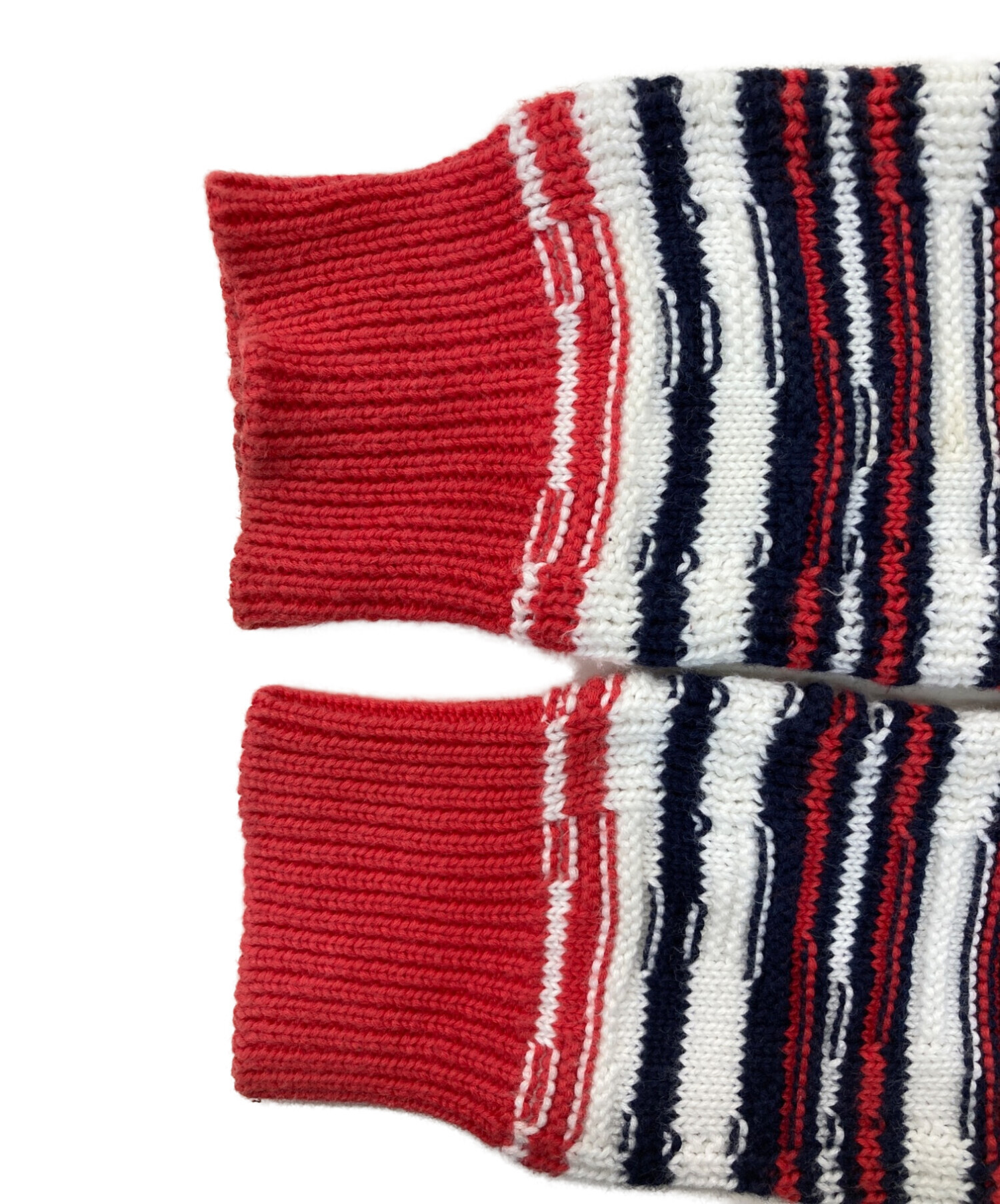 中古・古着通販】CARVEN (カルヴェン) ショルダーボタン切替ニット