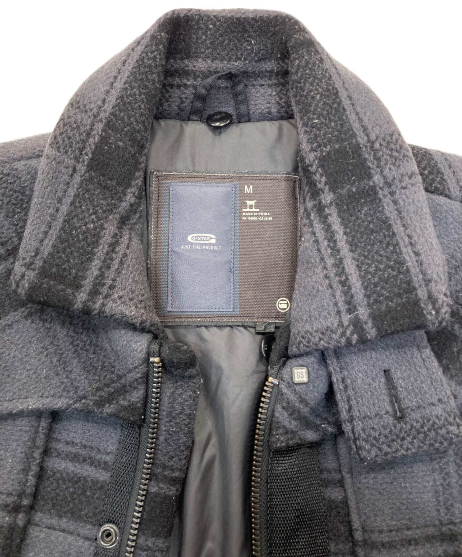 中古・古着通販】G-STAR RAW (ジースターロゥ) チェックジャケット