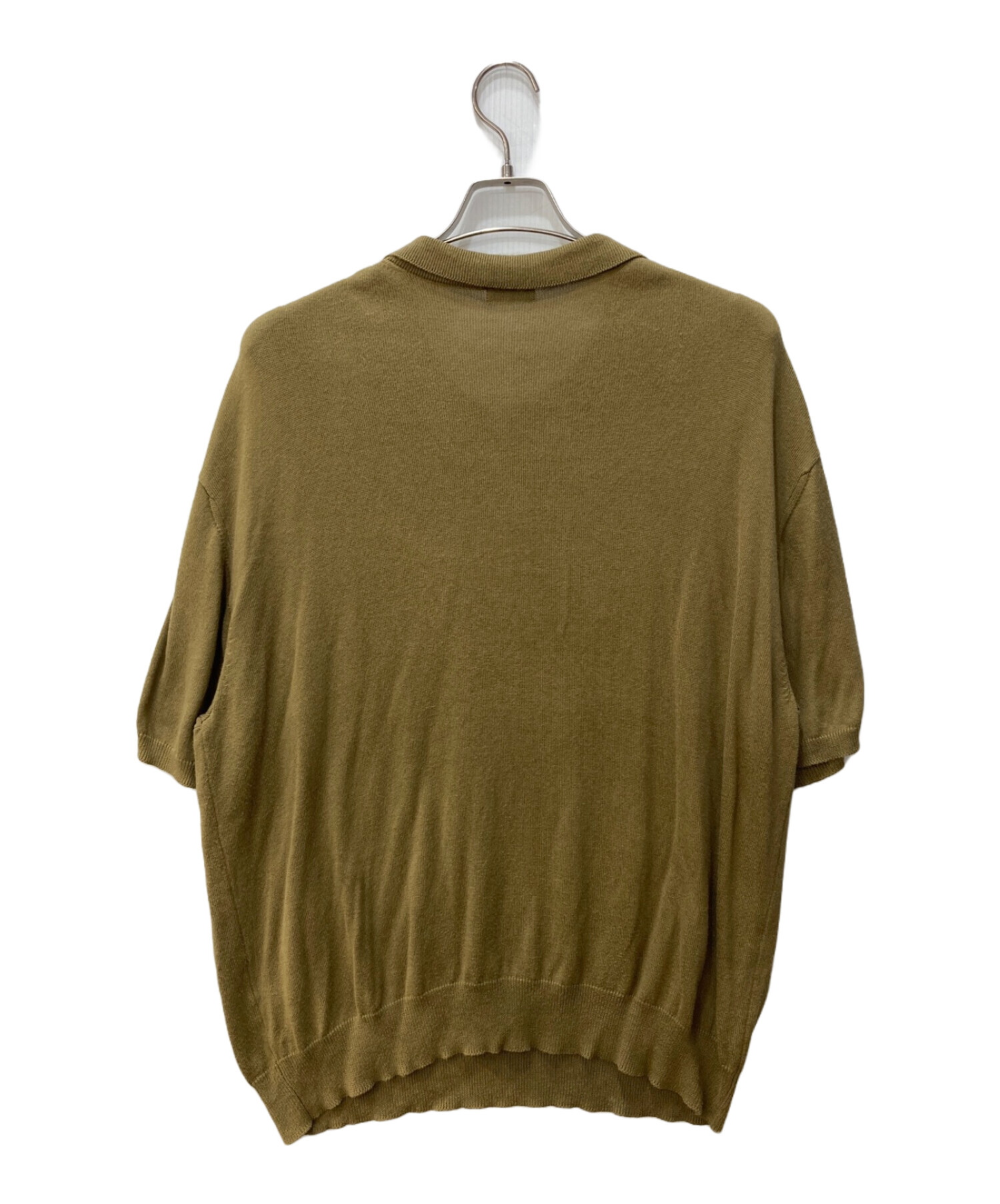 uru KNIT POLO SHIRTS ウール uru KNIT POLO SHIRTS ウール