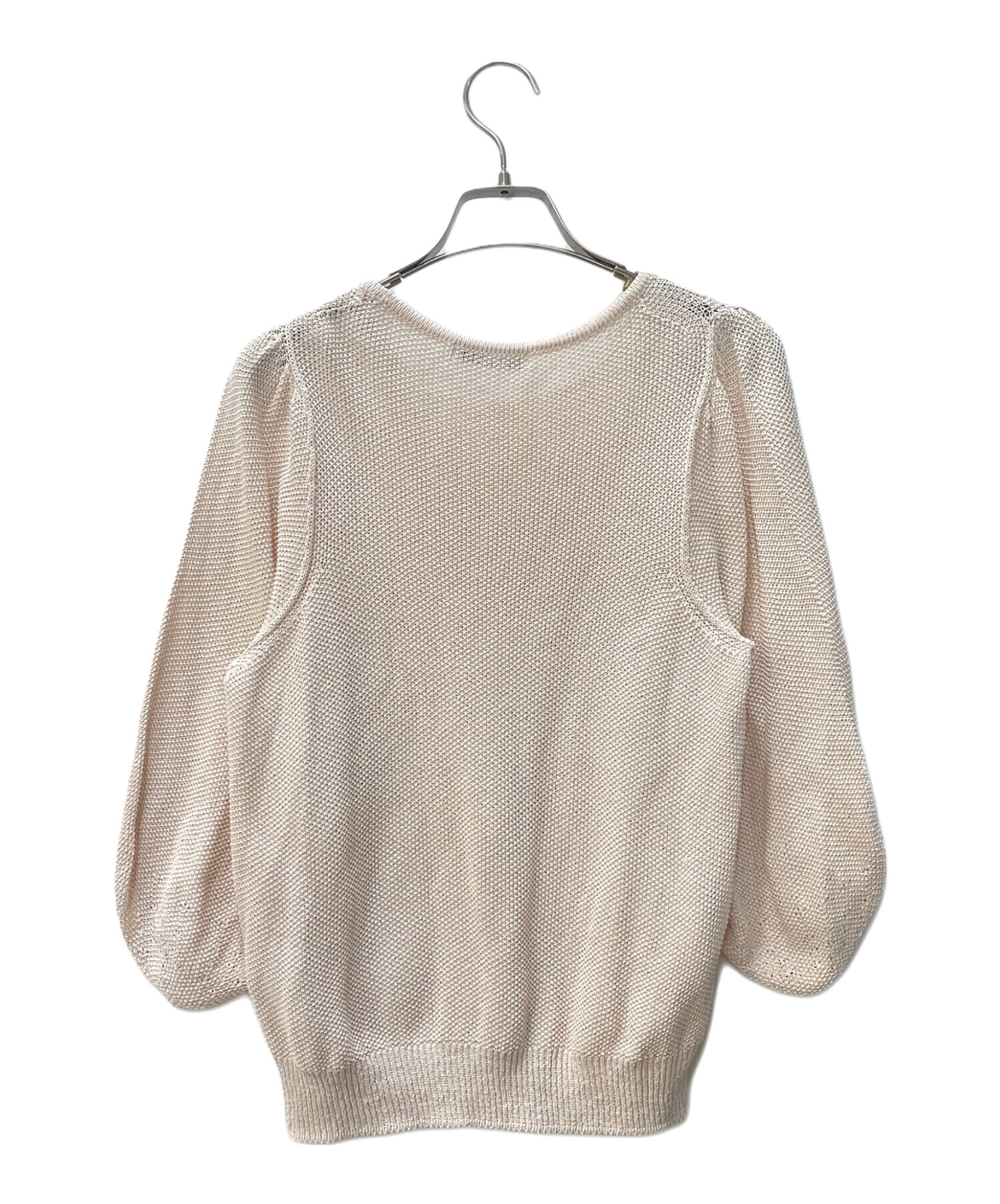 中古・古着通販】ANAYI (アナイ) 和紙かのこパフスリーブ プルオーバー  