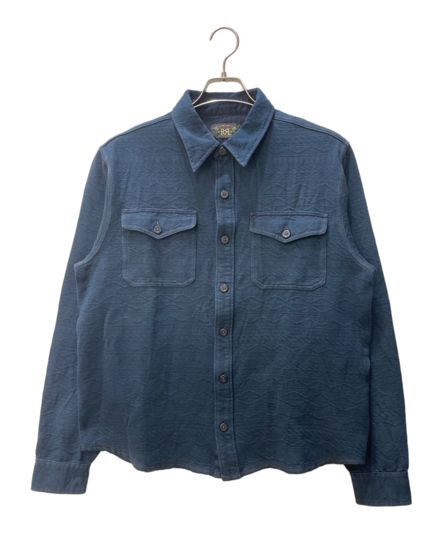 中古・古着通販】RRL (ダブルアールエル) ガーンジ―パターンジャカード