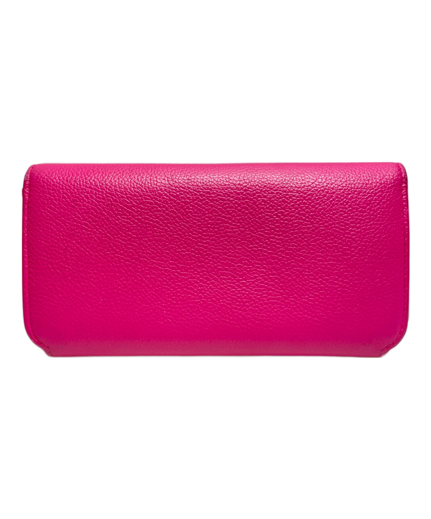 美品 BALENCIAGA バレンシアガ 長財布 レザー ピンク 594289 美品