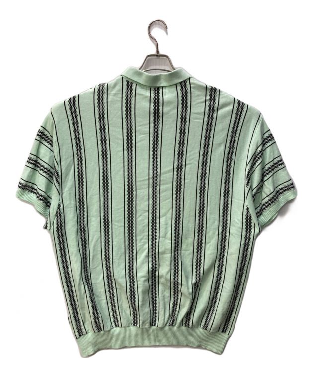 中古・古着通販】KEBOZ (ケボズ) ハーフジップストライプニット