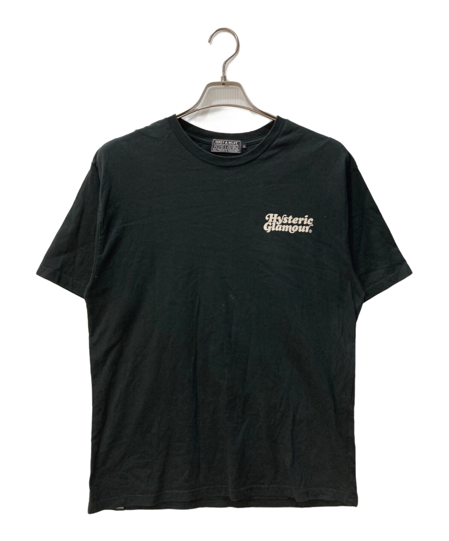 HYSTERIC GLAMOUR ブラック Tシャツ Mサイズ 希少品 中古・古着通販】Hysteric Glamour (ヒステリックグラマー) Tシャツ