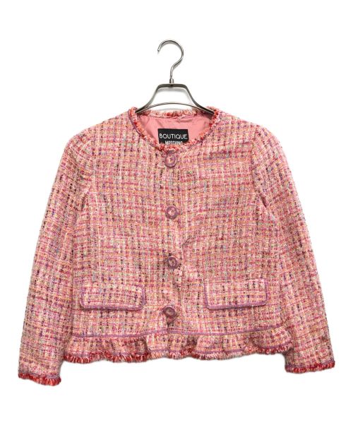 MY896■MOSCHINO■CHEAP&CHICモスキーノ ツイードジャケット MY896□MOSCHINO□CHEAP&CHICモスキーノ ツイードジャケット