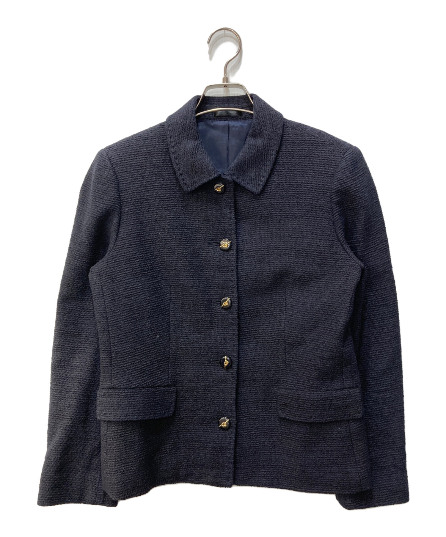 バーバリーロンドン 40 テーラードジャケット ウール メガチェック