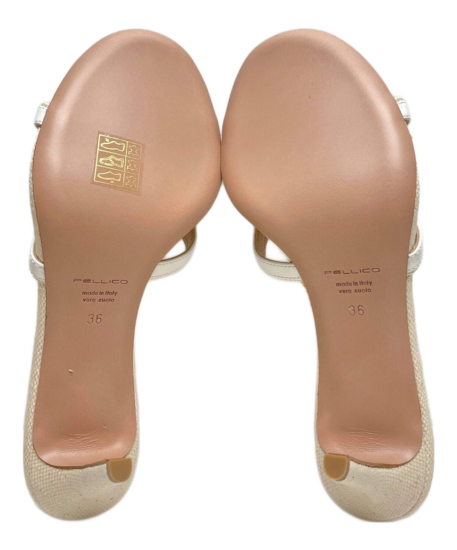 中古・古着通販】PELLICO (ペリーコ) サンダル ベージュ サイズ