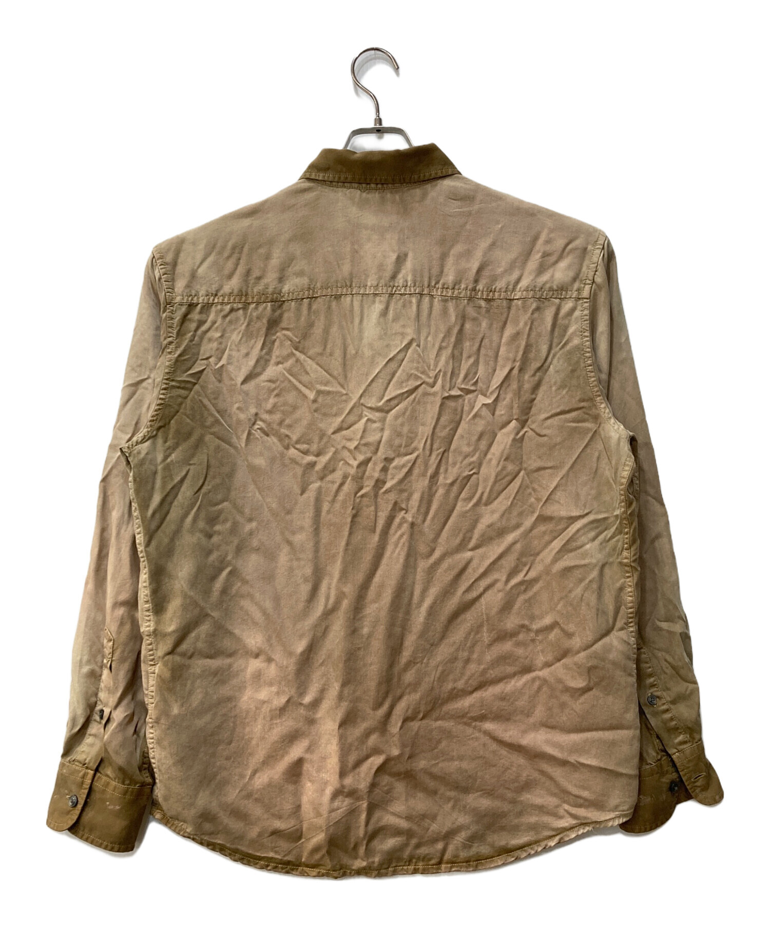 中古・古着通販】DIESEL (ディーゼル) S-Umbe-Treat Shirt ベージュ