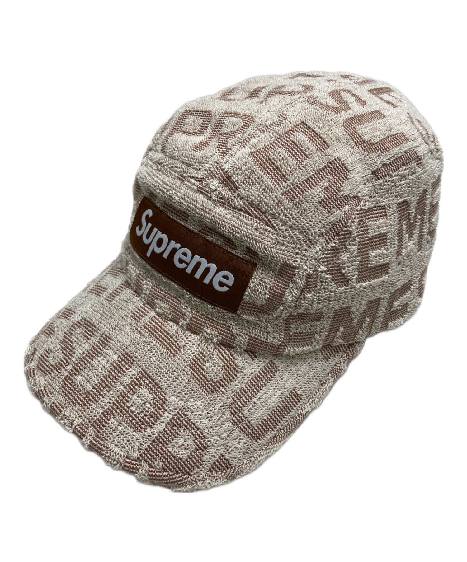 中古・古着通販】SUPREME (シュプリーム) キャップ ベージュ 中古・古着通販】SUPREME (シュプリーム) キャップ ベージュ