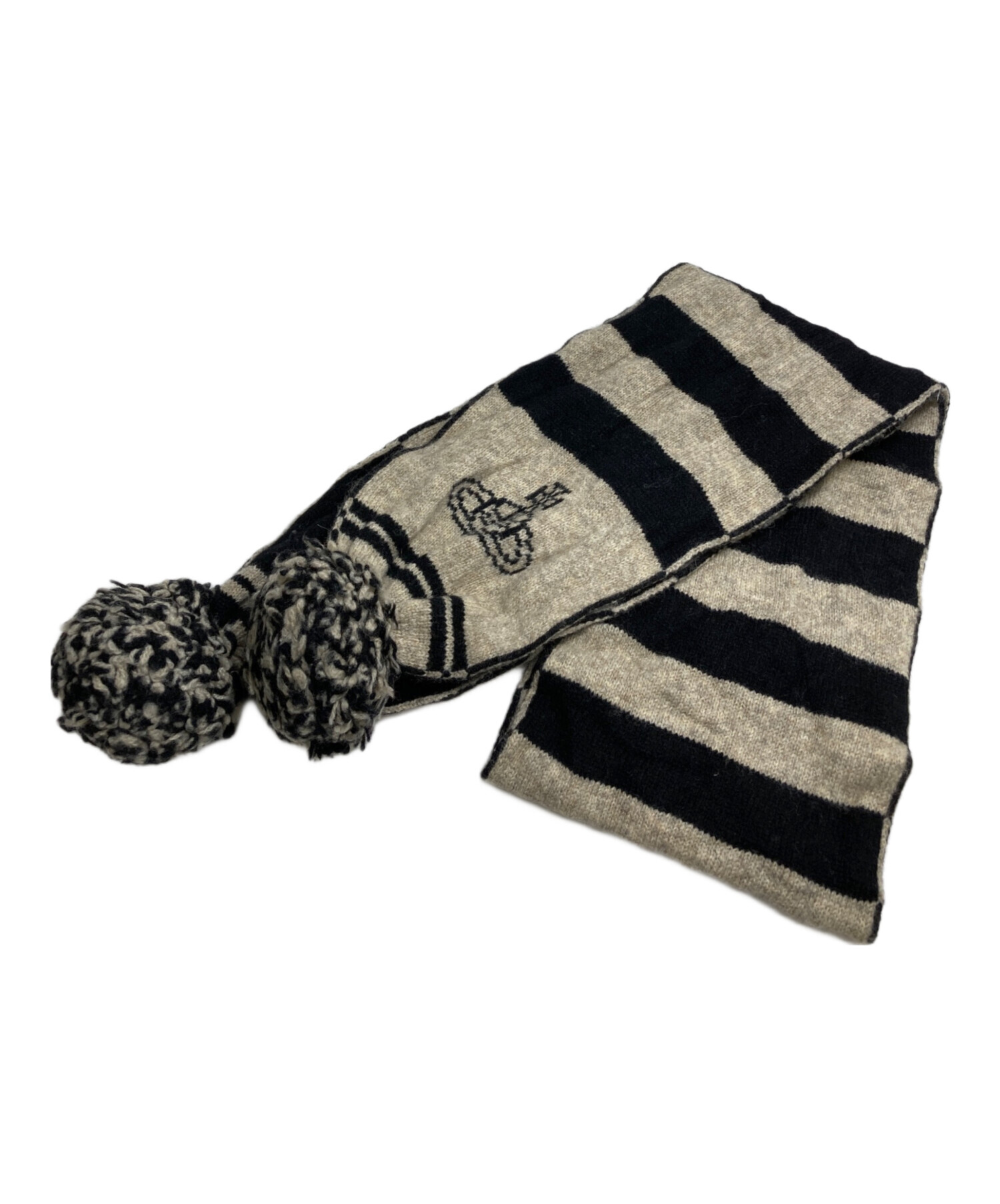 Vivienne Westwood マフラーベージュ　未使用保管品 ヴィヴィアンウエストウッド Vivienne Westwood マフラー メンズ