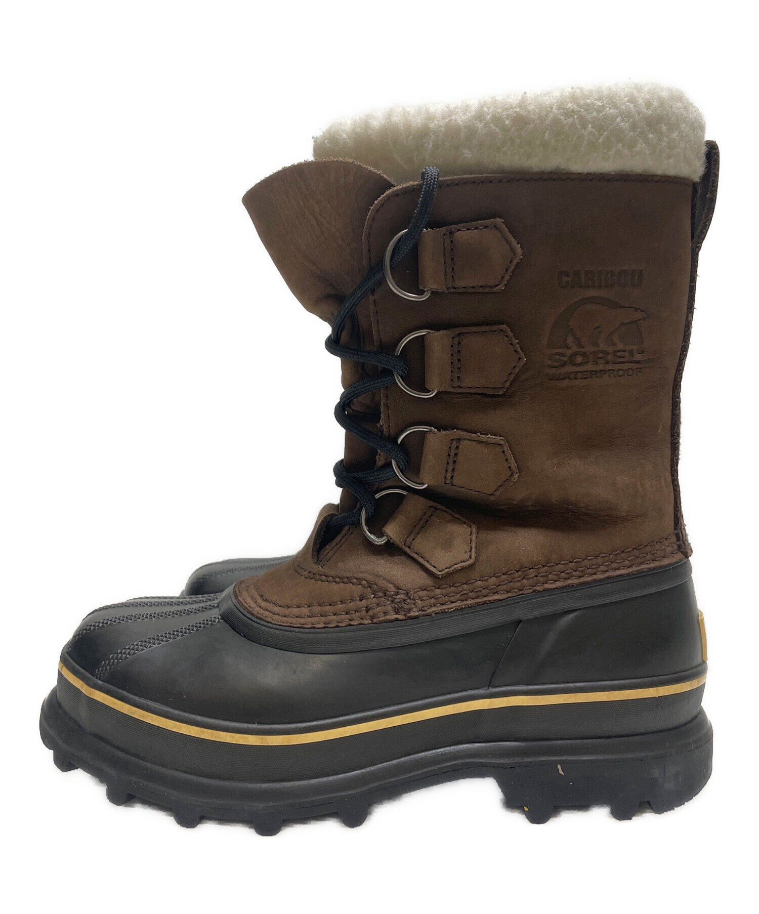 中古・古着通販】SOREL (ソレル) CARIBOUスノーブーツ ブラウン