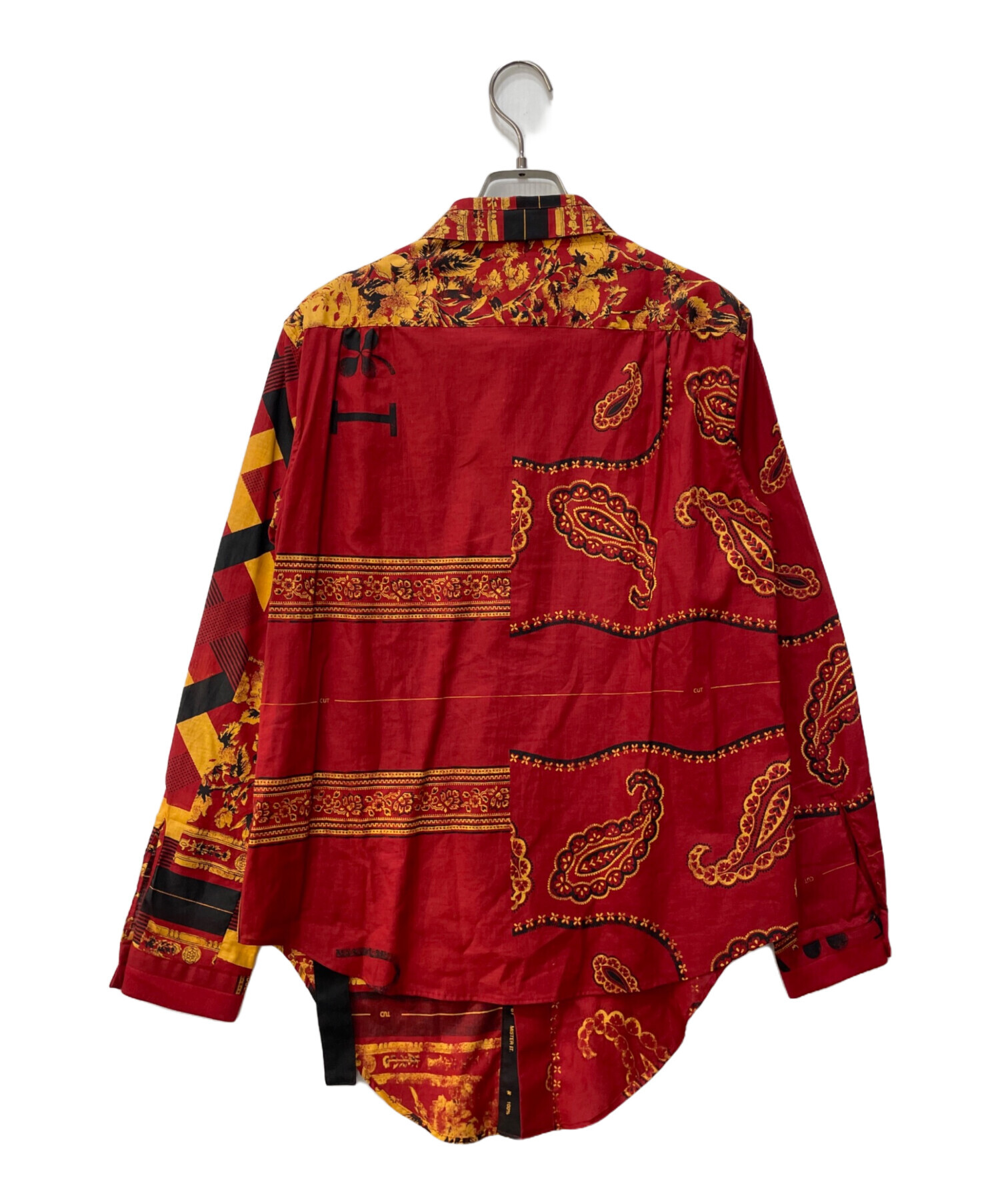 Mister it　シャツ　バンダナ　未使用 中古・古着通販】mister it. (ミスターイット) バンダナ柄シャツ