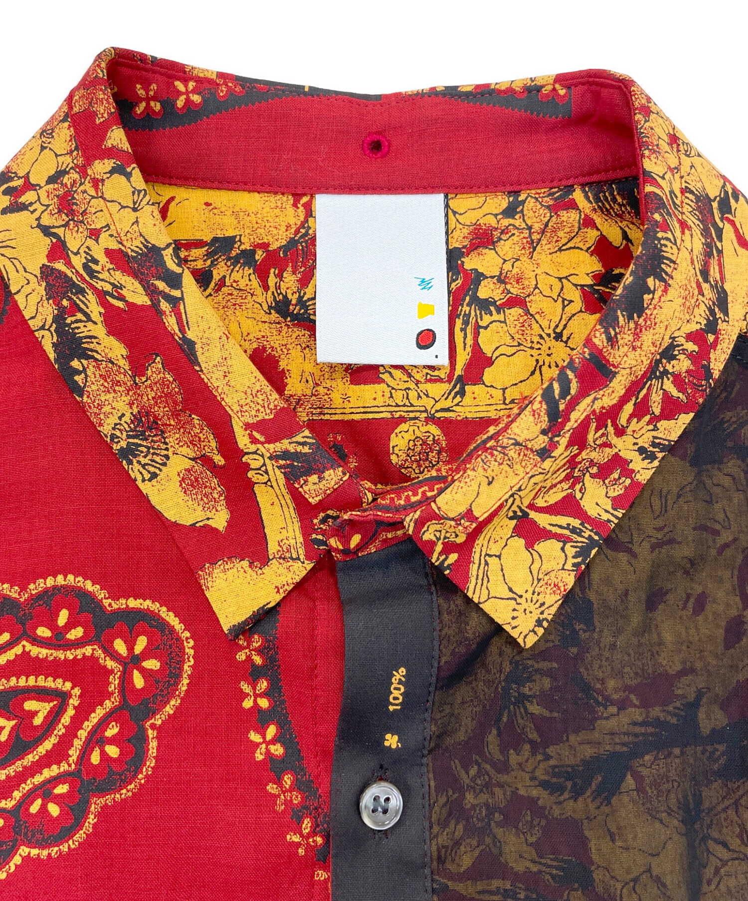 中古・古着通販】mister it. (ミスターイット) バンダナ柄シャツ