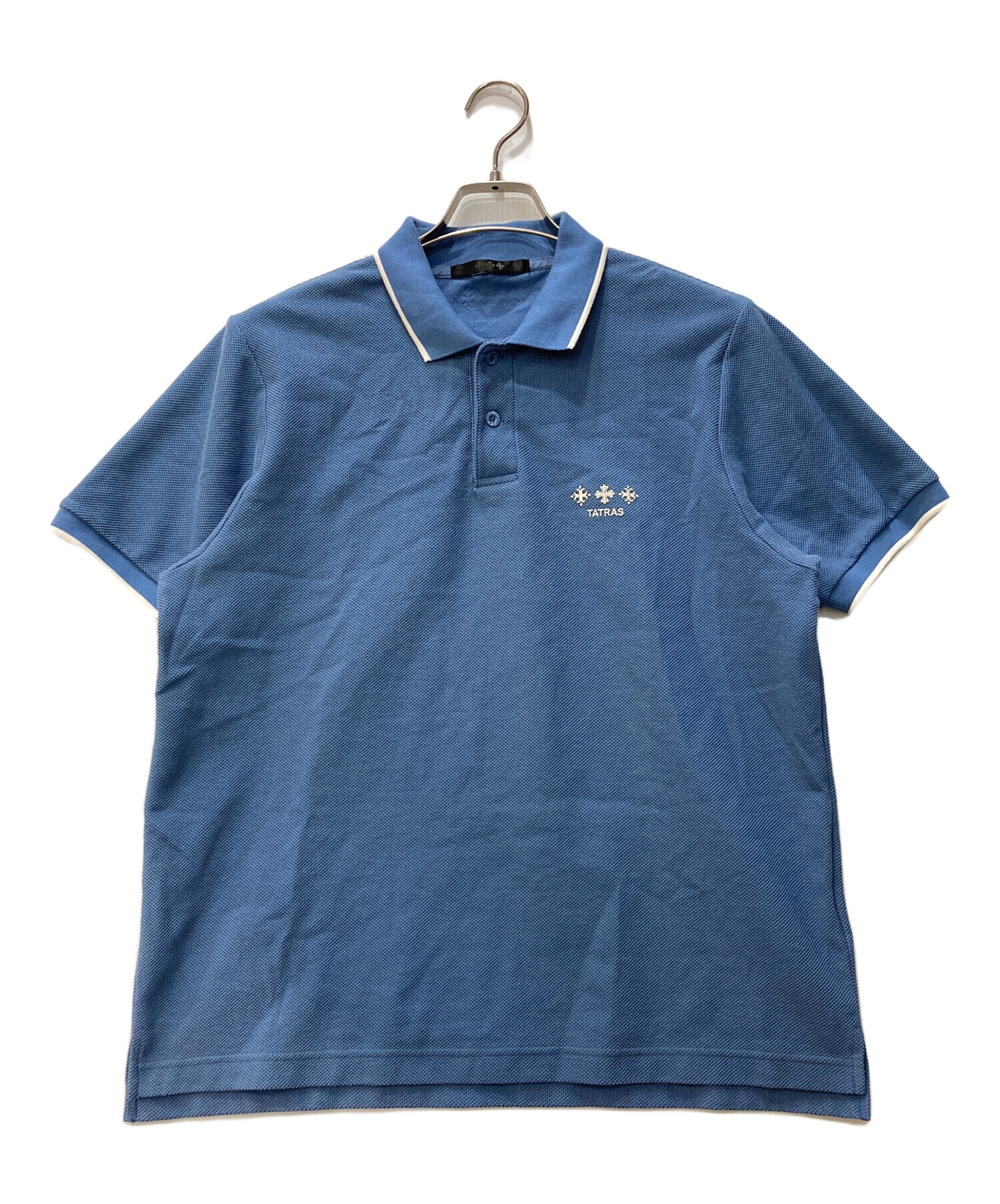 中古・古着通販】TATRAS (タトラス) ポロシャツ スカイブルー サイズ:4