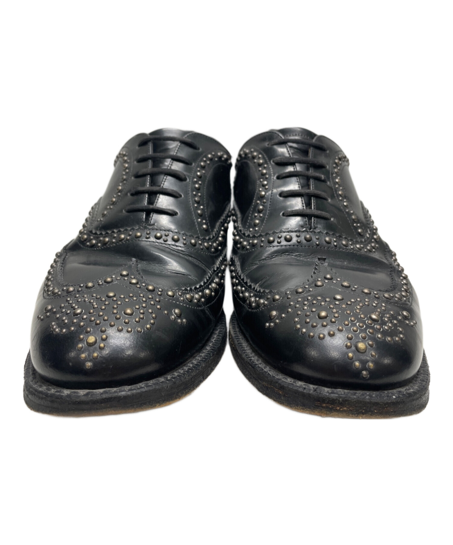 中古・古着通販】CHURCH'S (チャーチ) スタッズウィングチップシューズ