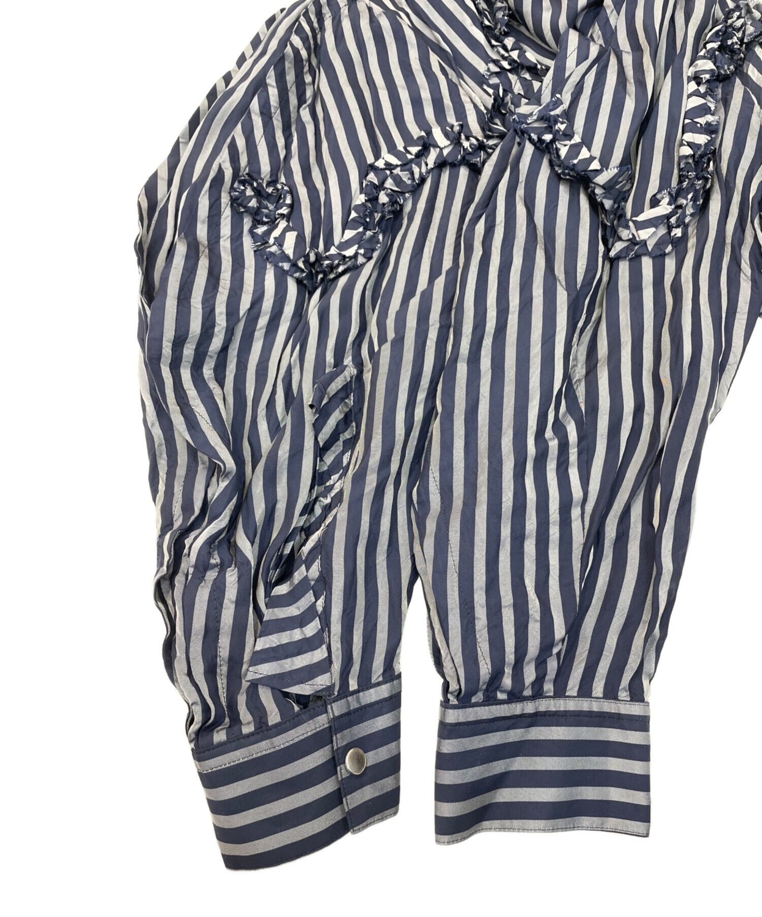 中古・古着通販】TOGA PULLA (トーガ プルラ) キュプラストライプ 