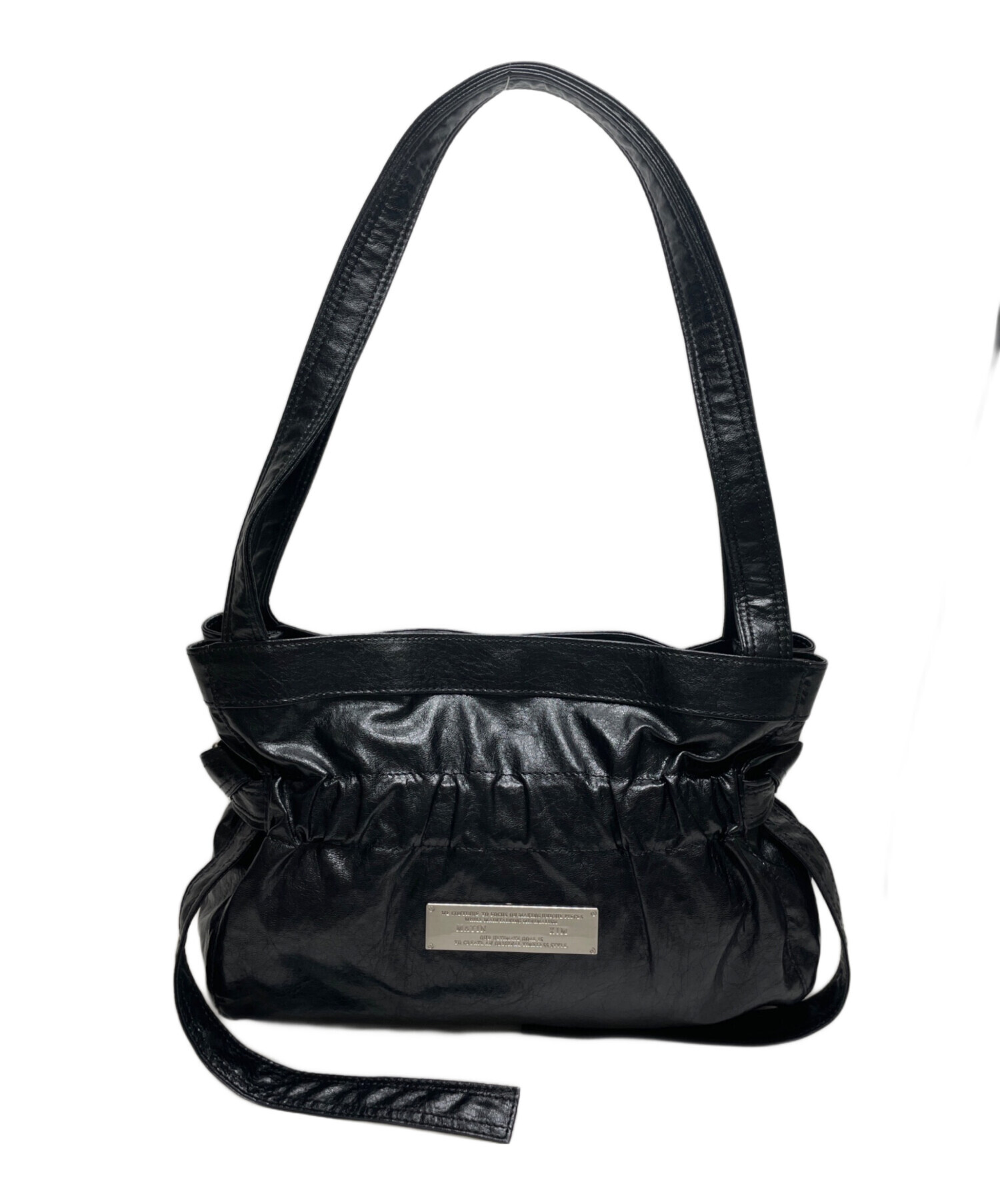 Matin Kim スポーツトートバック ブラック MATIN KIM SPORTY TOTE BAG