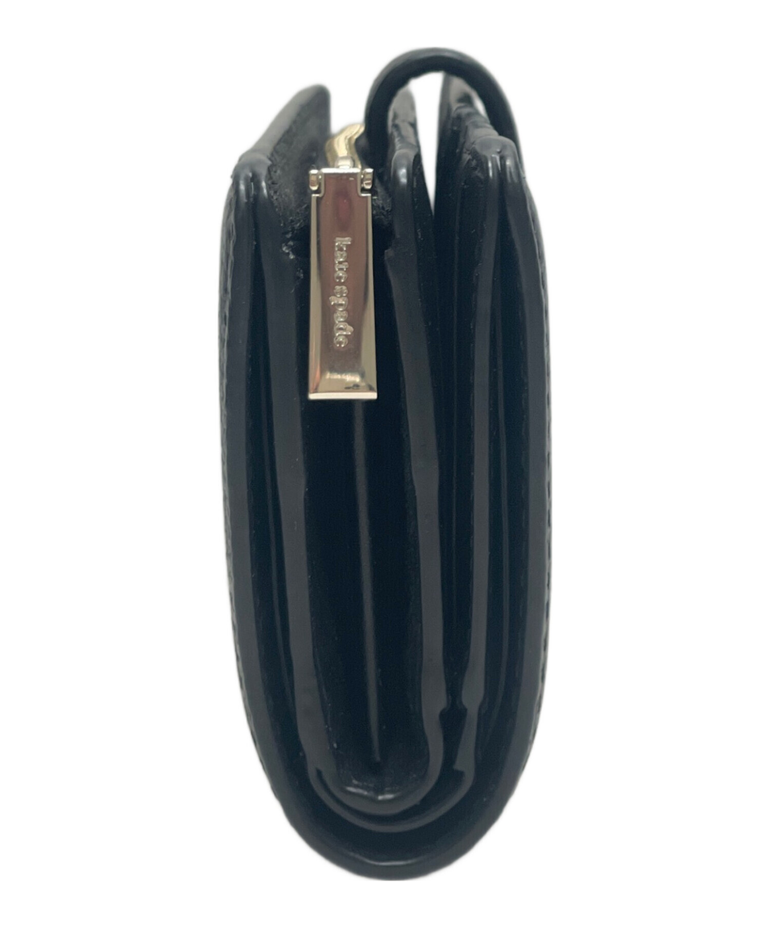 中古・古着通販】Kate Spade (ケイトスペード) 2つ折り財布 ブラック 